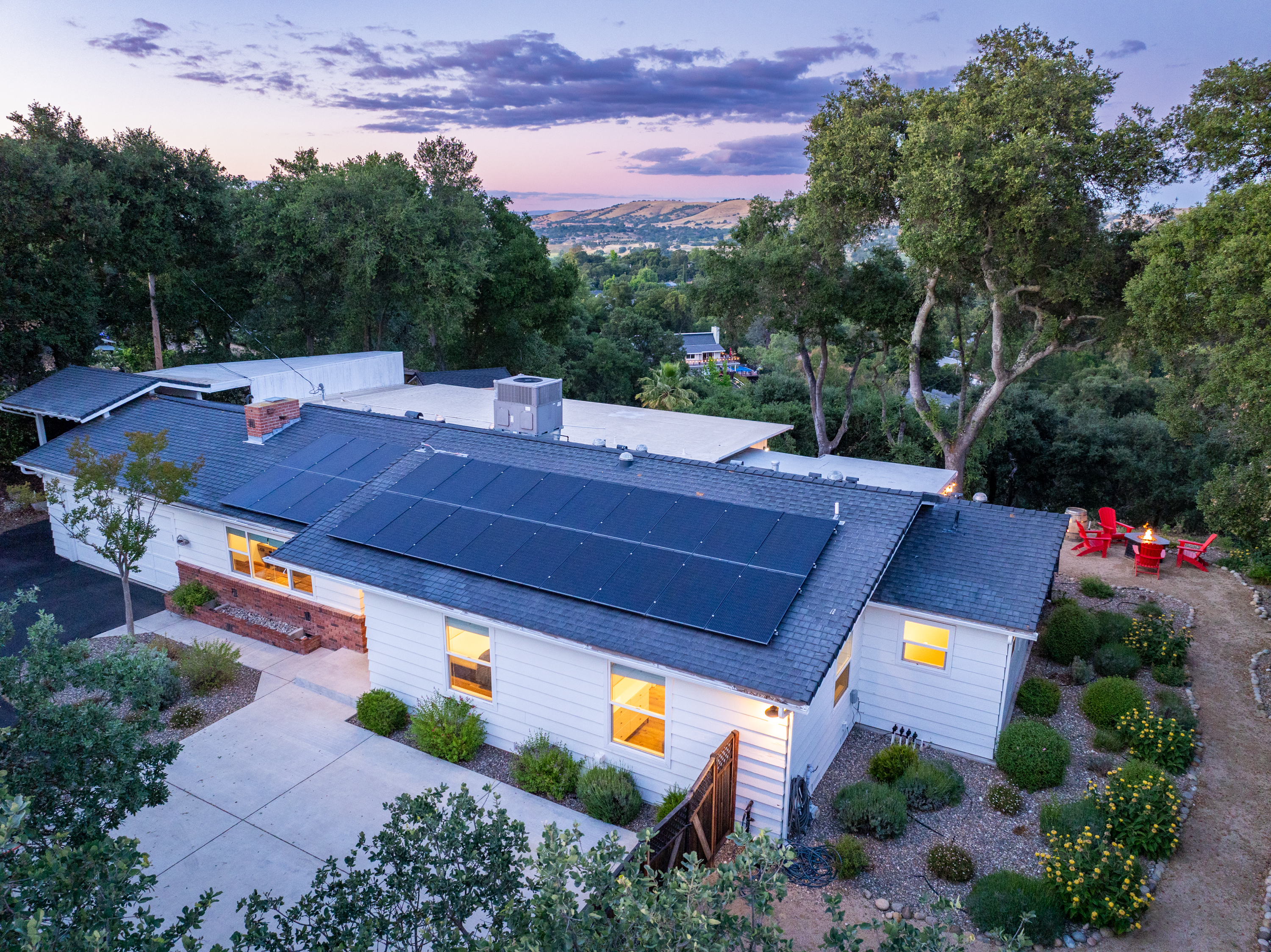 Experience eco-friendly living with wide-open views and total countryside calm.