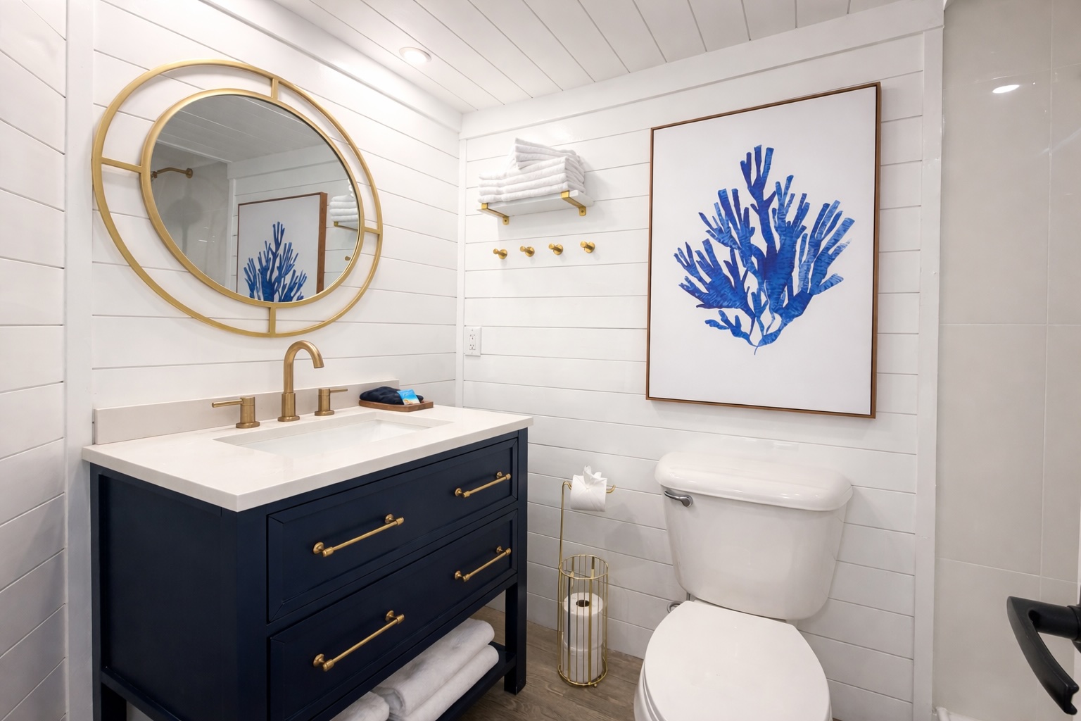 beautiful spa like bathroom