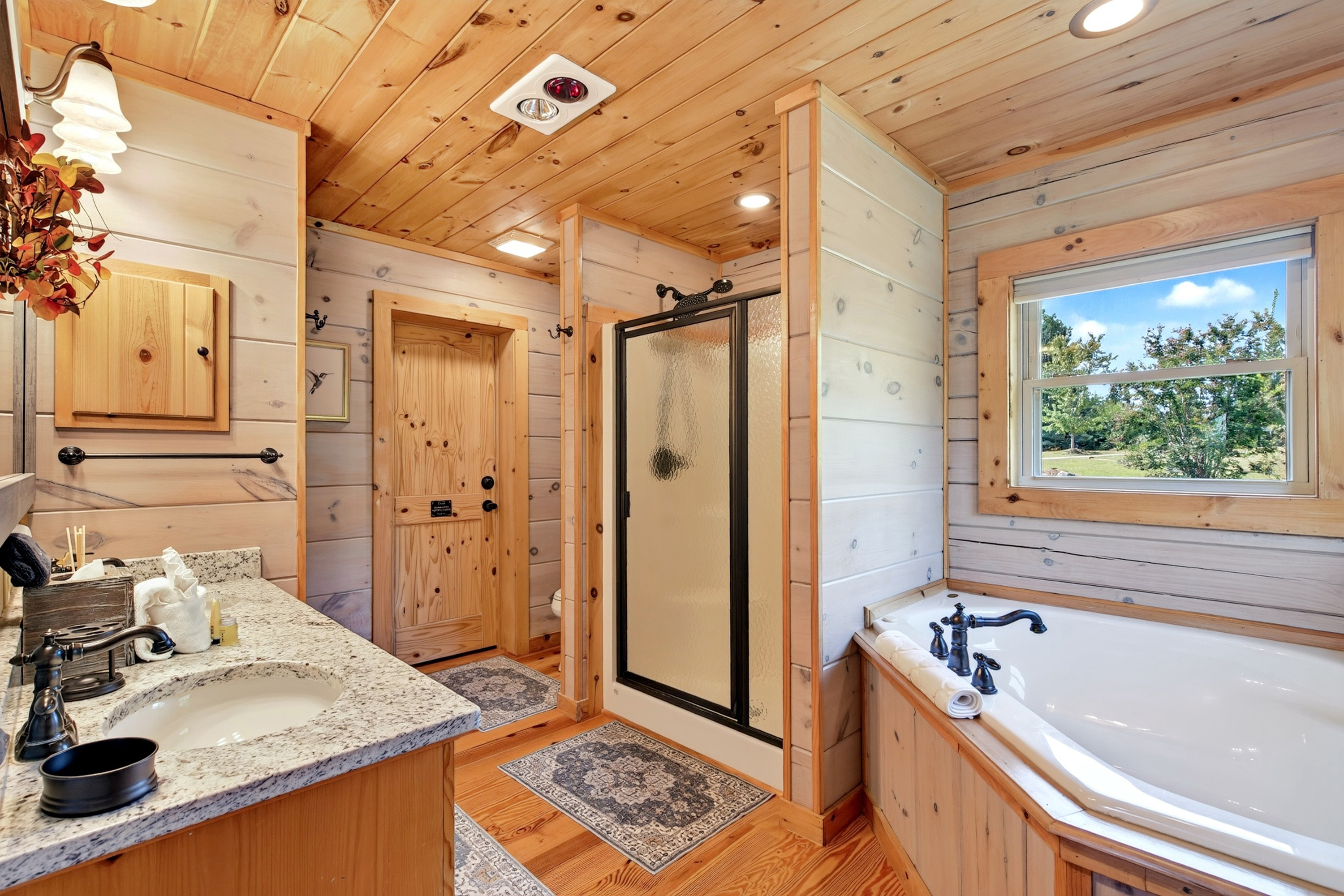 Large master bathroom