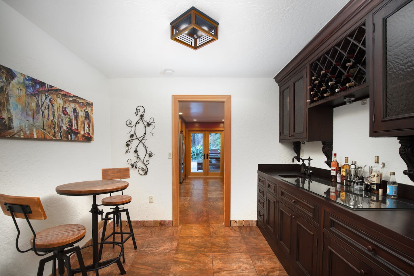 Cheers to a great stay! Visit our bar area for a drink and some fun.