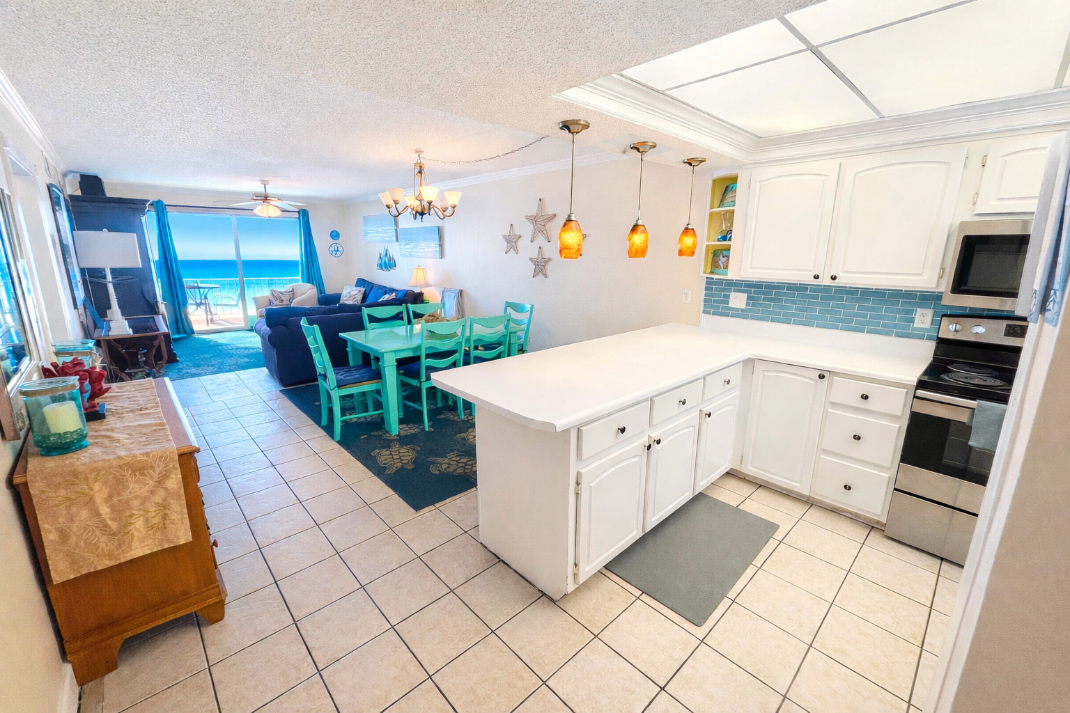 Open concept condo!