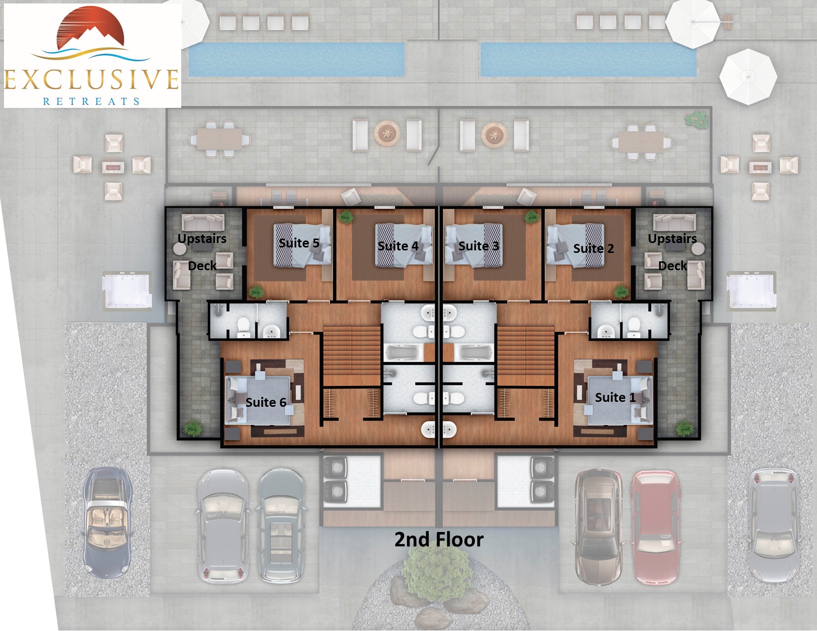 Upstairs Floor Plan