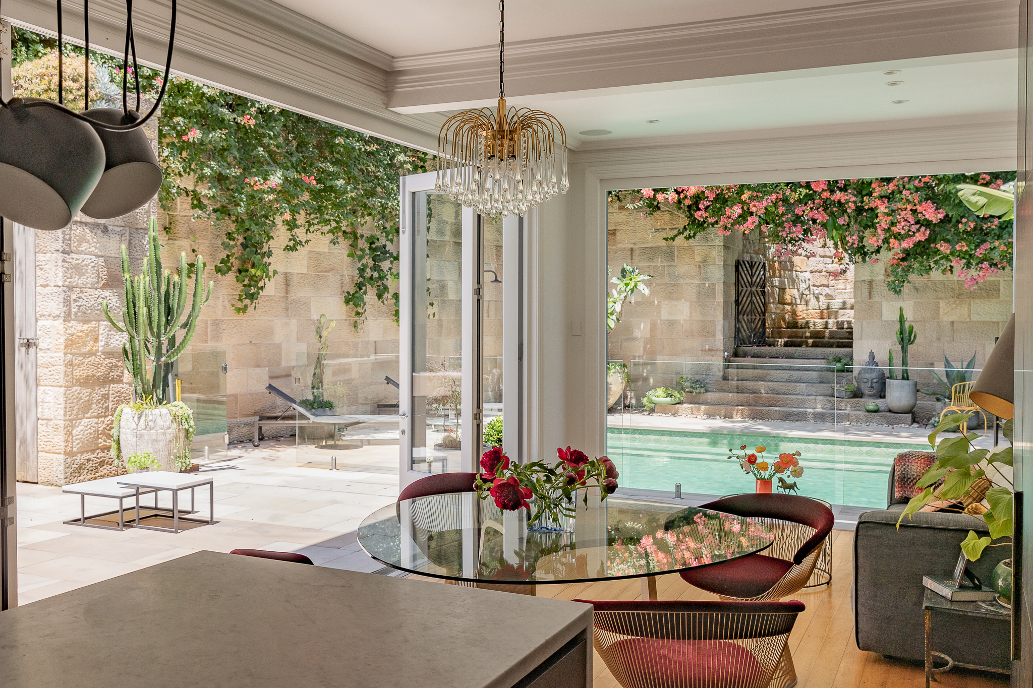open plan living