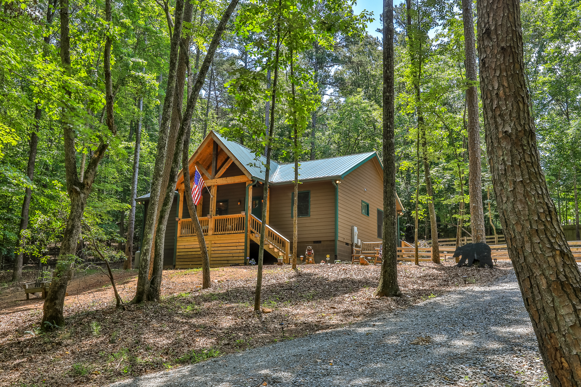 Welcome to your cozy cabin in the woods