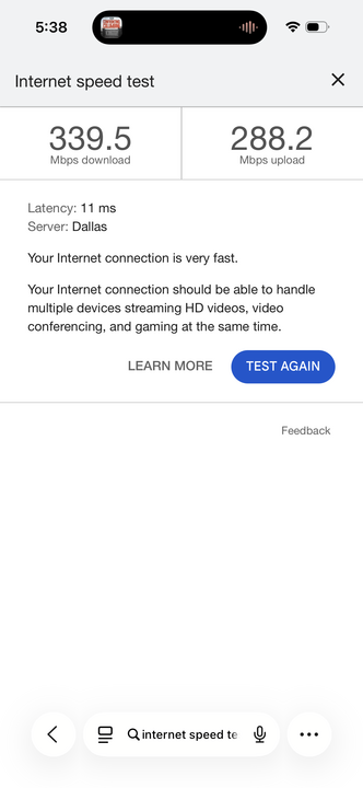 Internet Speed Test