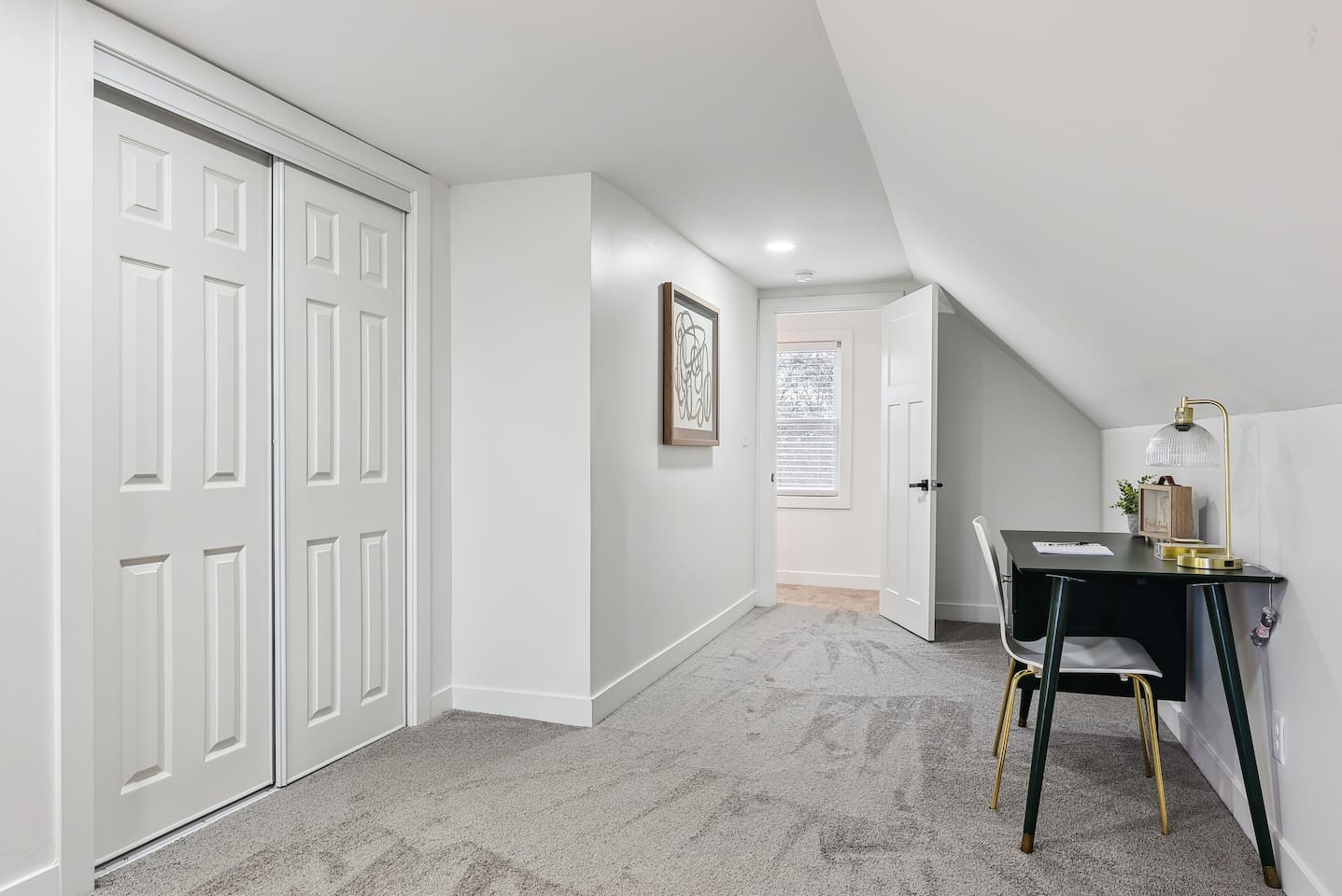 Plenty of closet space.