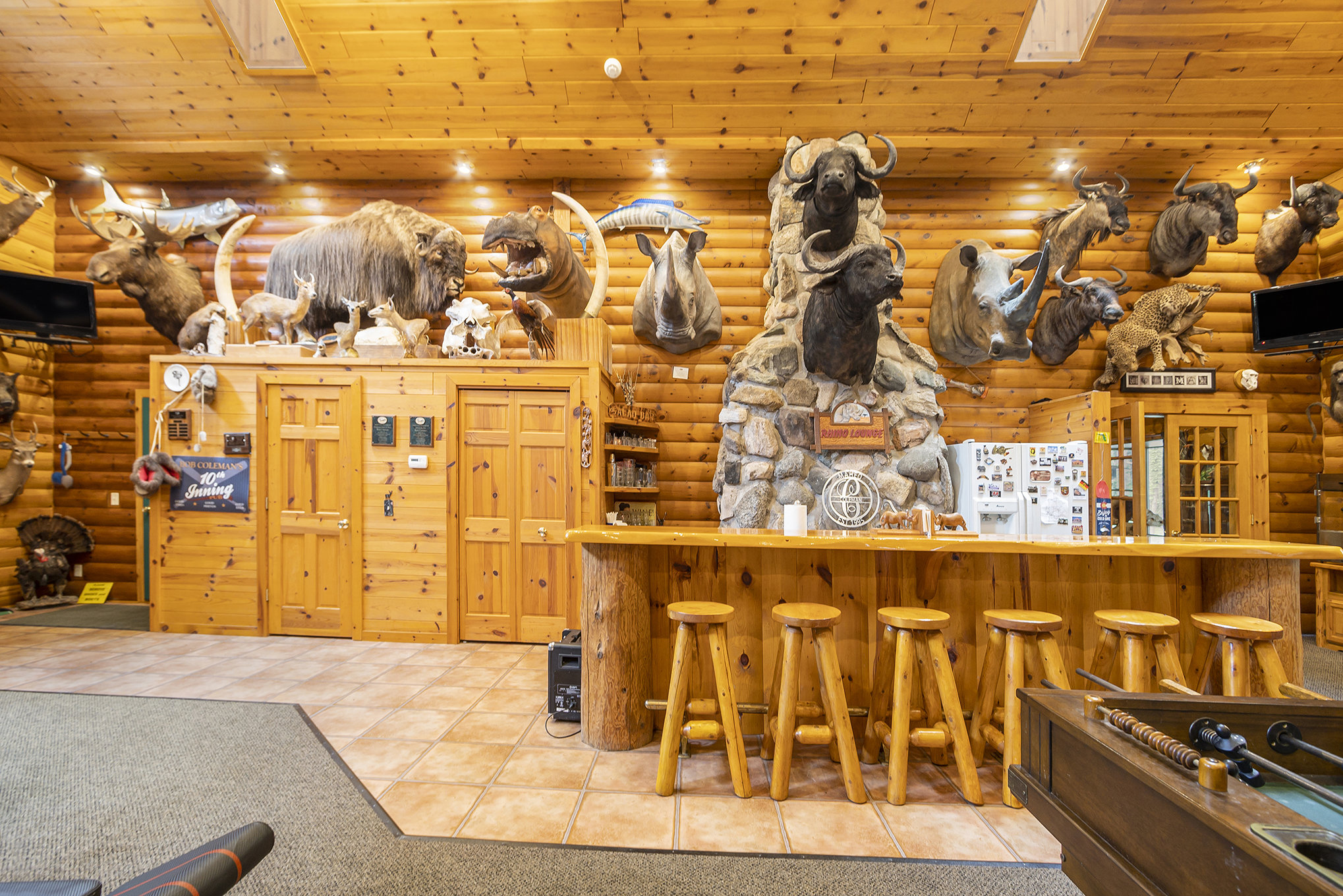 Bathroom in added living area