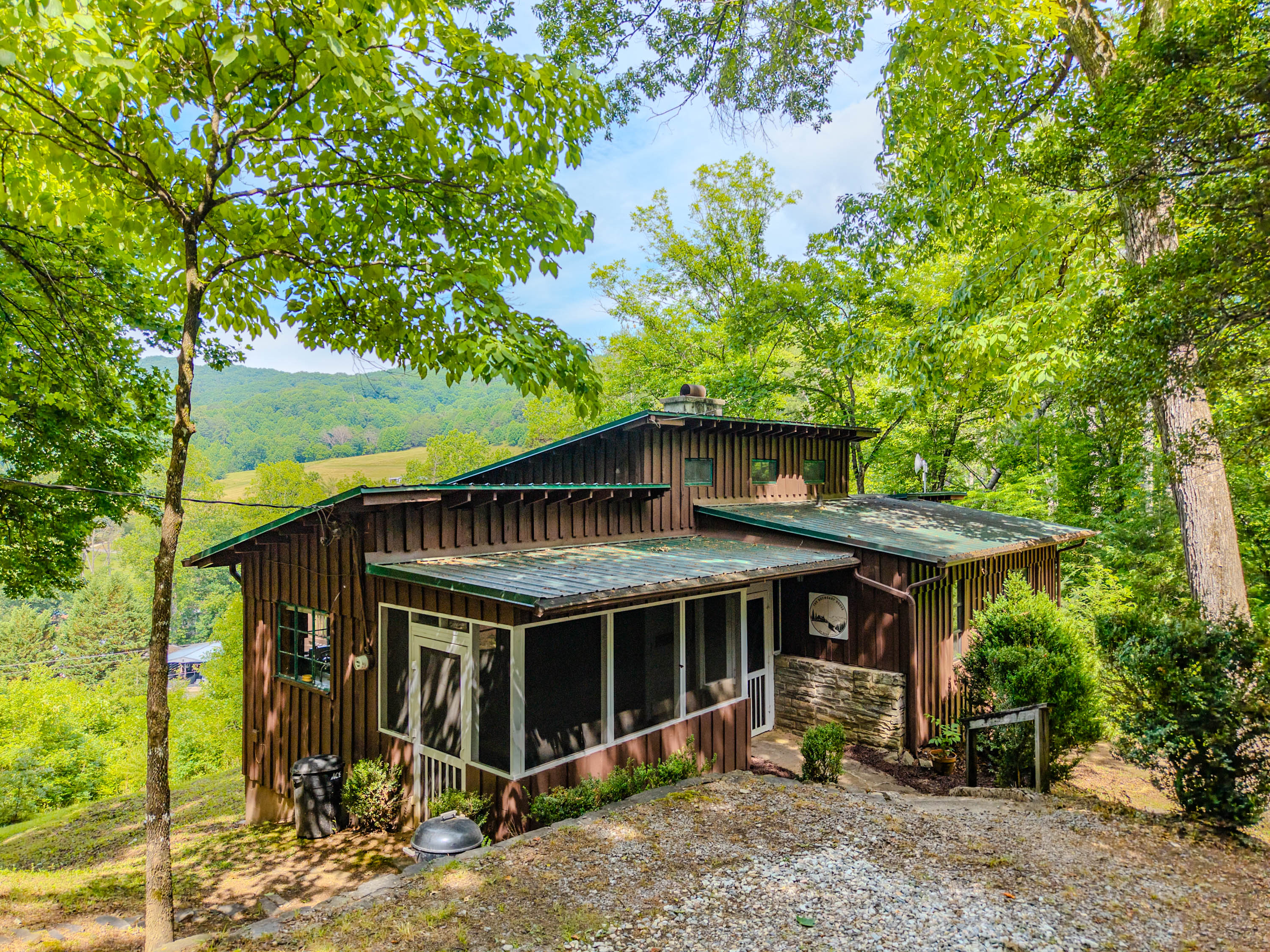 Front driveway view