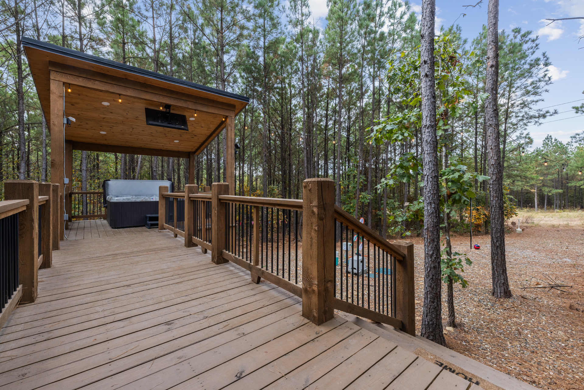 Outdoor Deck Area