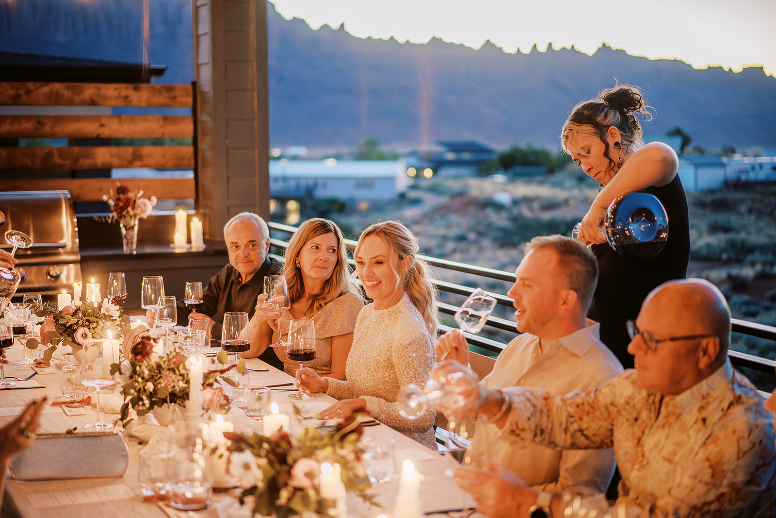 This home provides ample space for celebrations like this one!