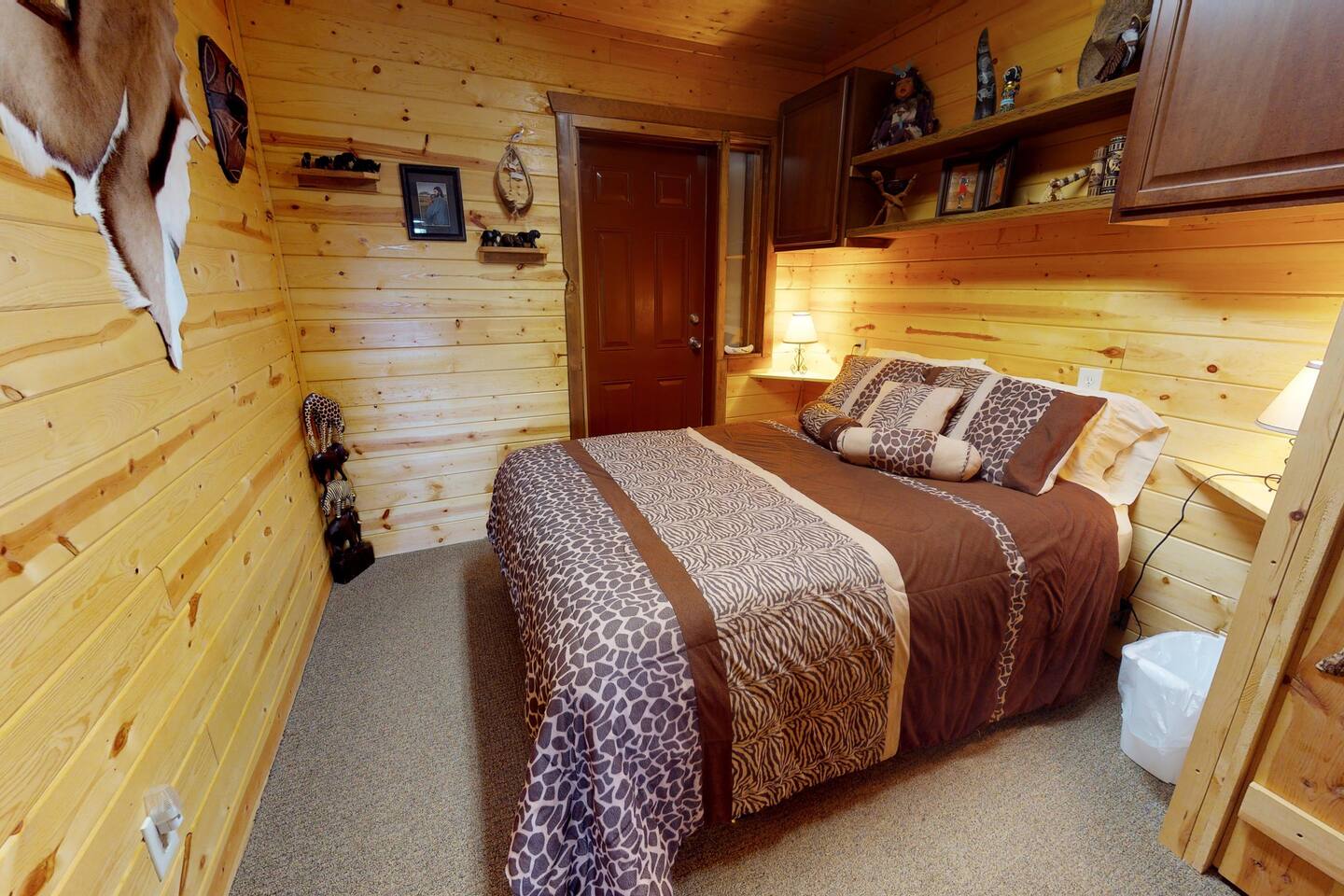 An extra Queen bed is in the guest bedroom.