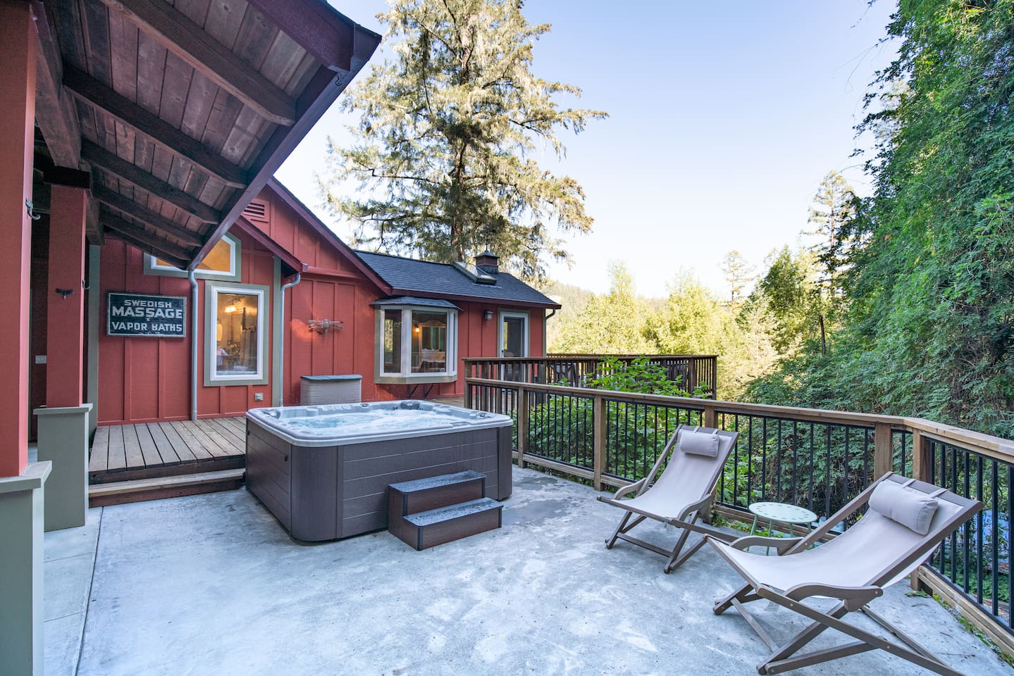 Enjoying nature's beauty - Perfect for unwinding after a day of adventure!