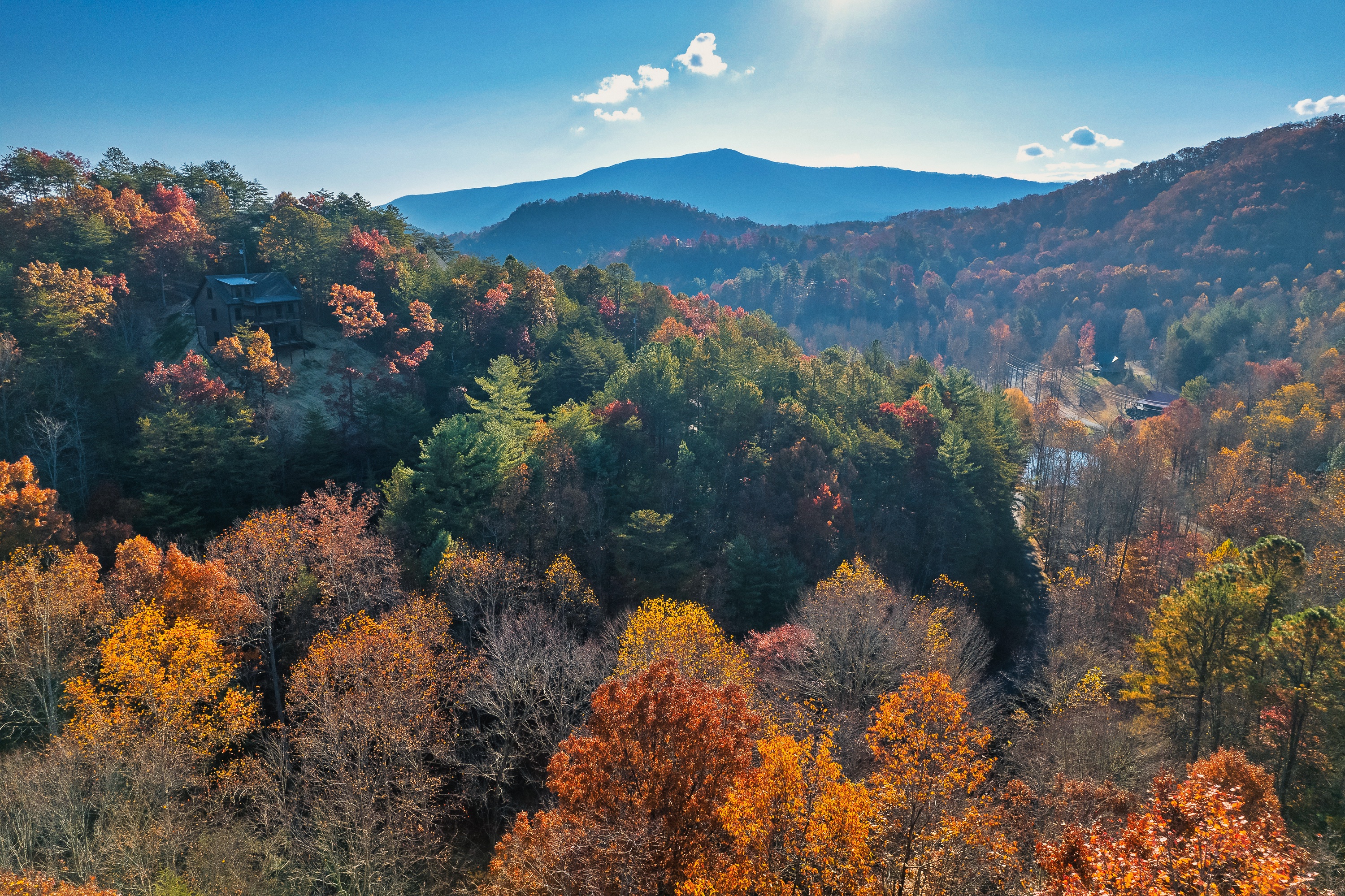 Fall view from front deck
