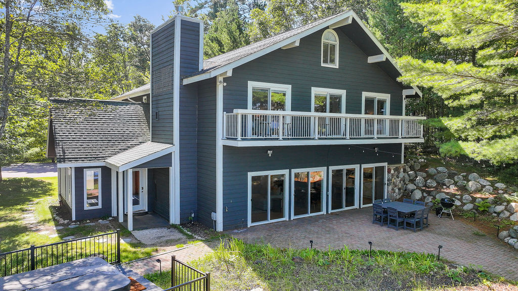 Hot tub seen in lower left corner of photo not available to guests