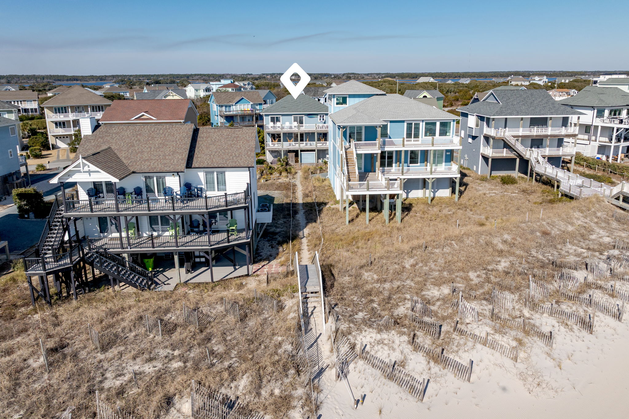 Direct Beach Access - Shared with neighboring houses