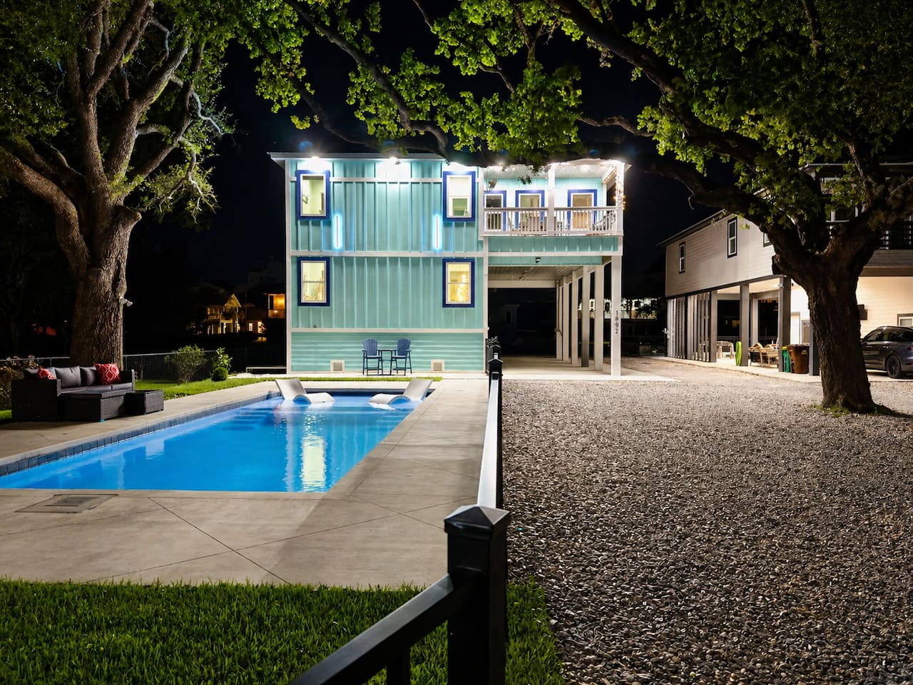 Unwind in a peaceful setting that feels tucked away and private.