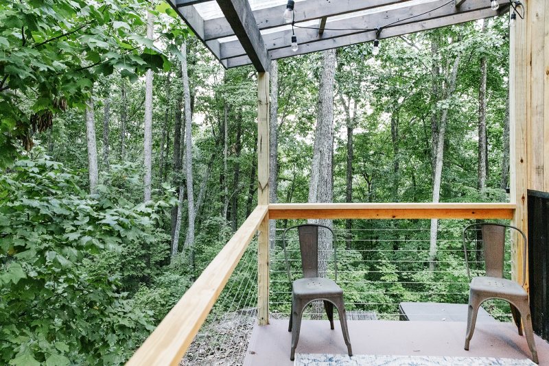 Covered Porch, looking out