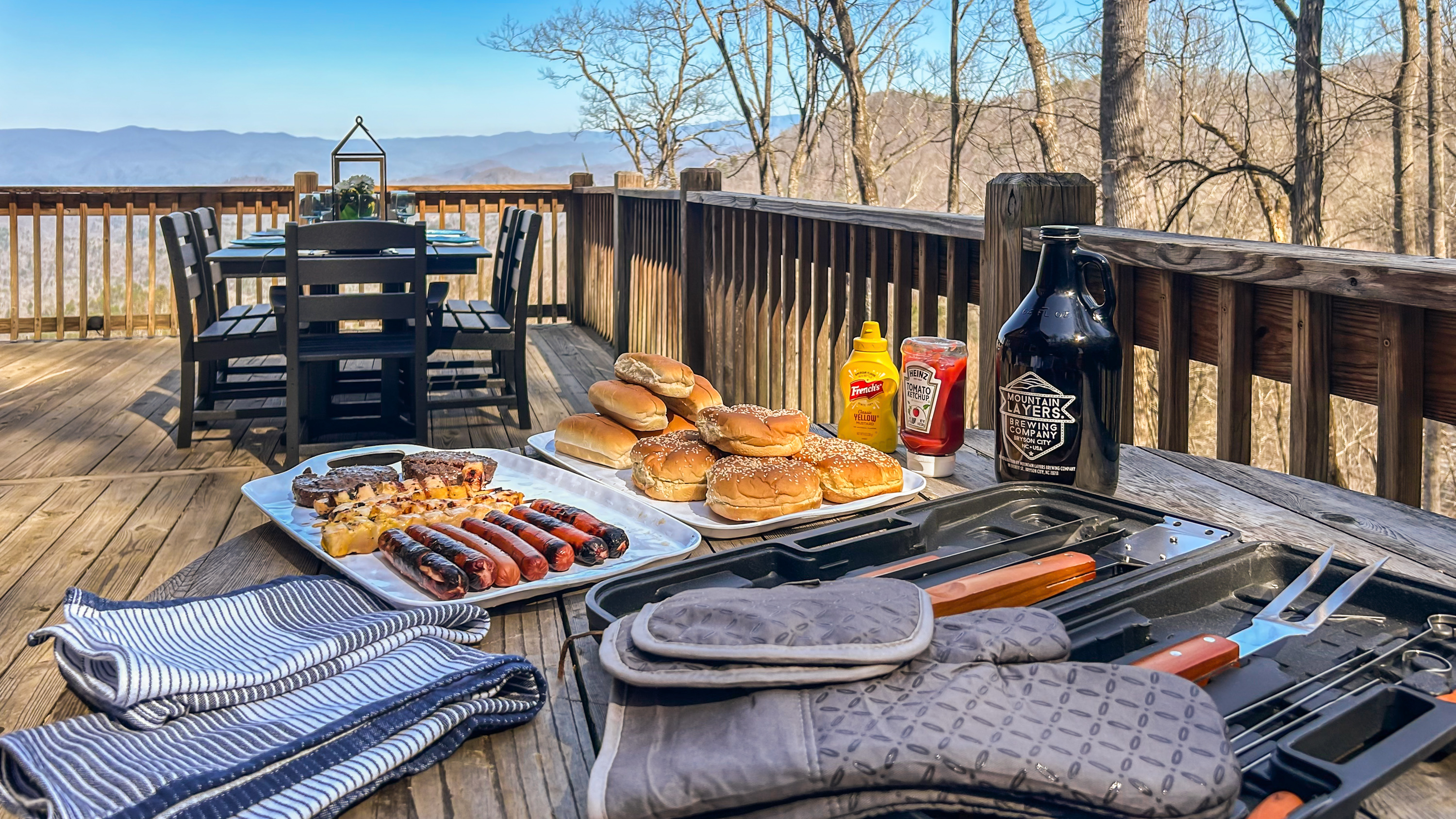 We've got all the grilling tools you'd need for a delicious cook out.