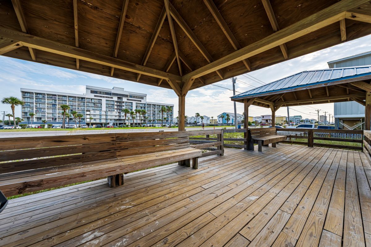 Gazebo at Beach Access