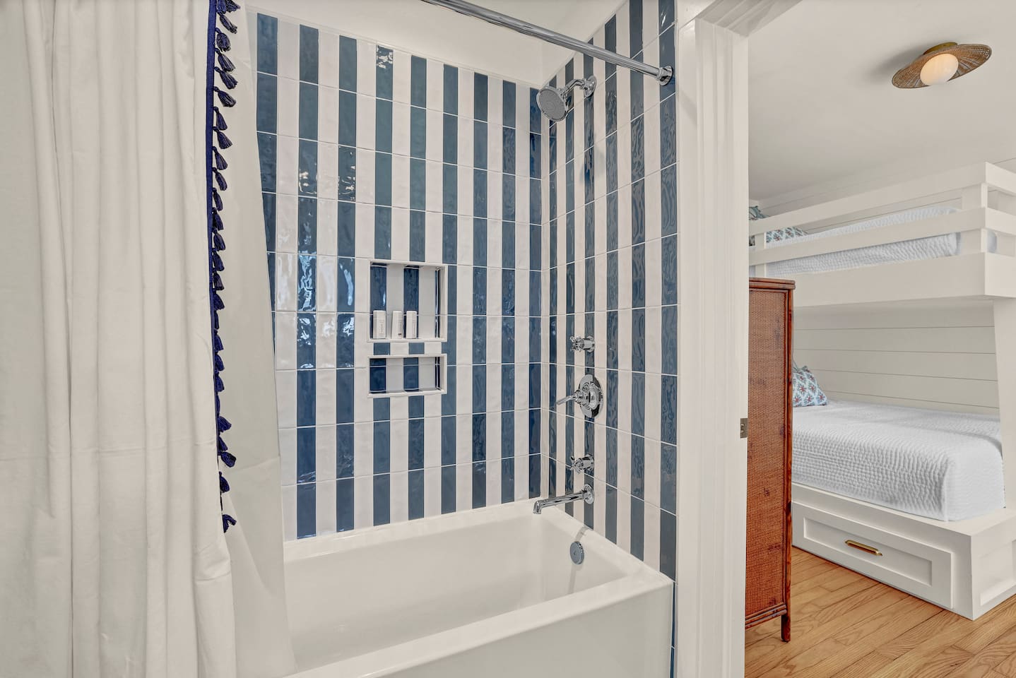 Shared bathroom between Bedroom 1 & Bedroom 2