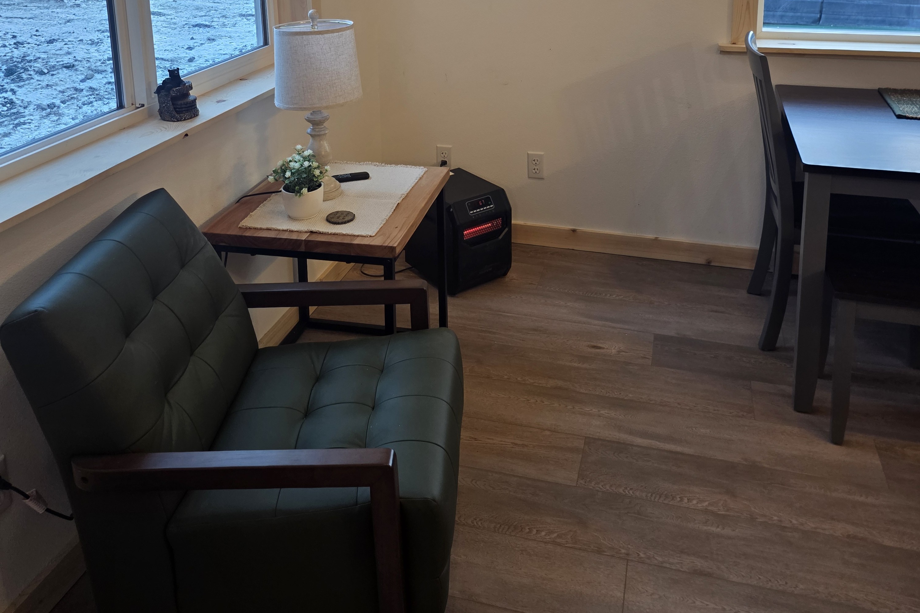 Main floor seating area