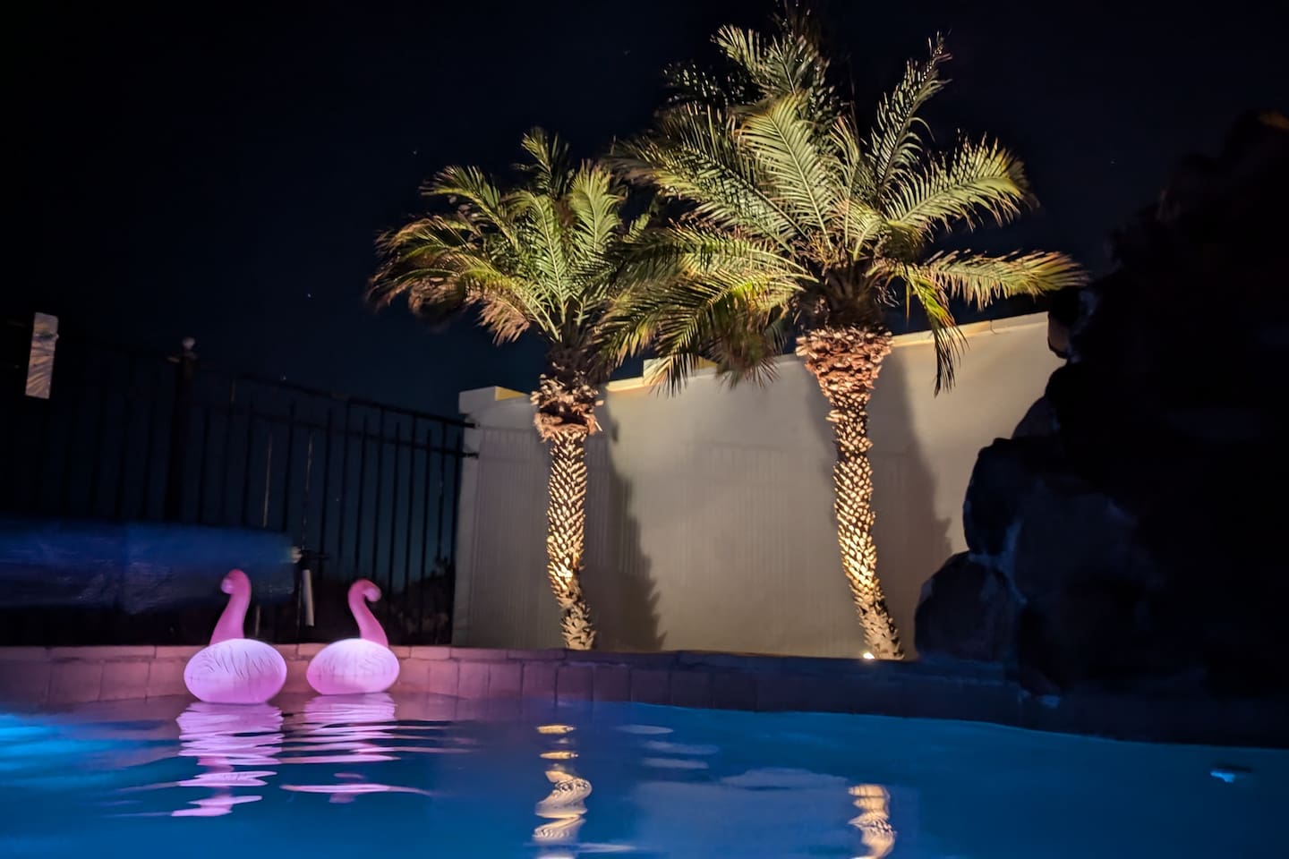 Heated pool, perfect for evening swims.