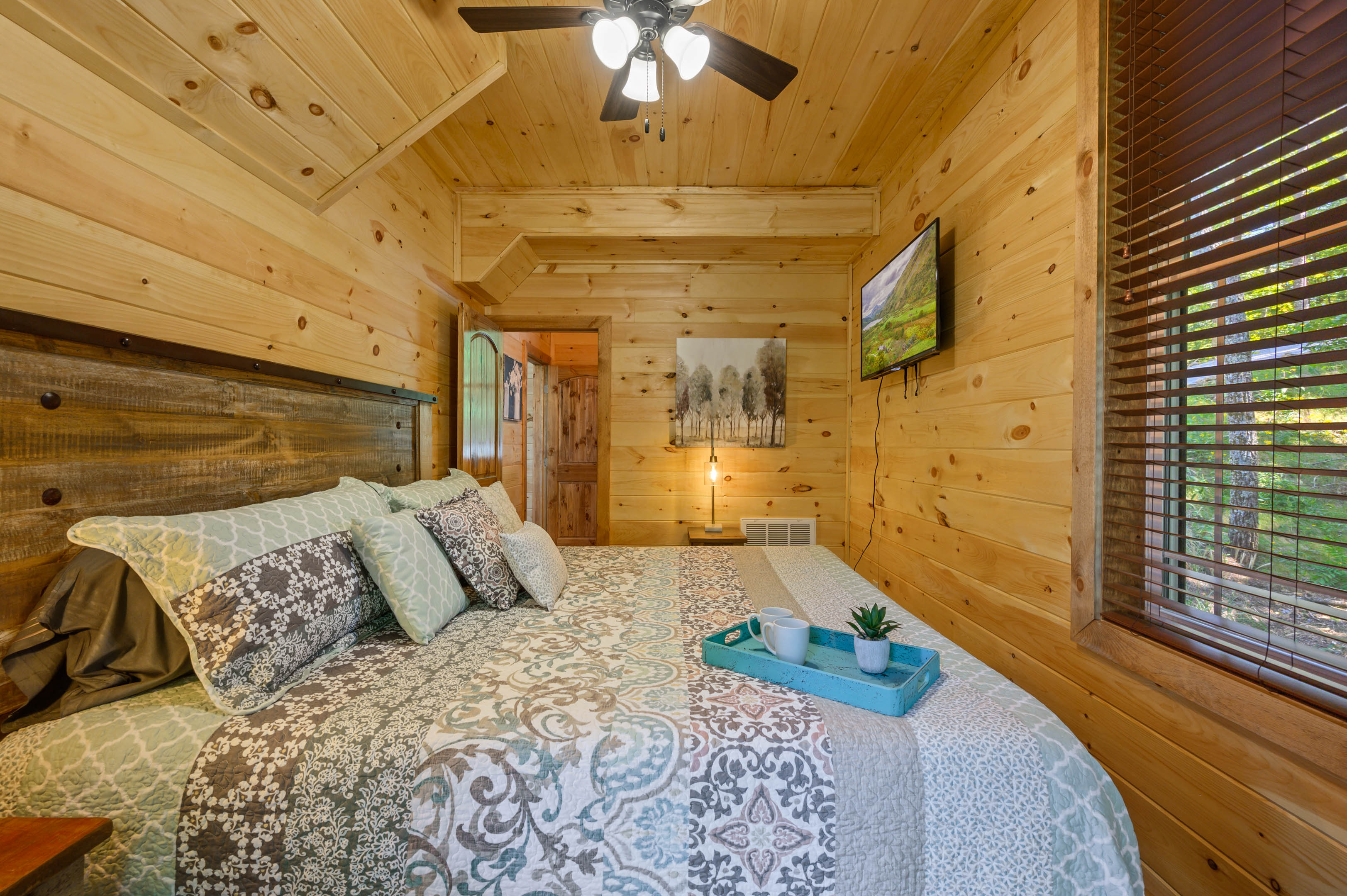 King Master Bedroom view