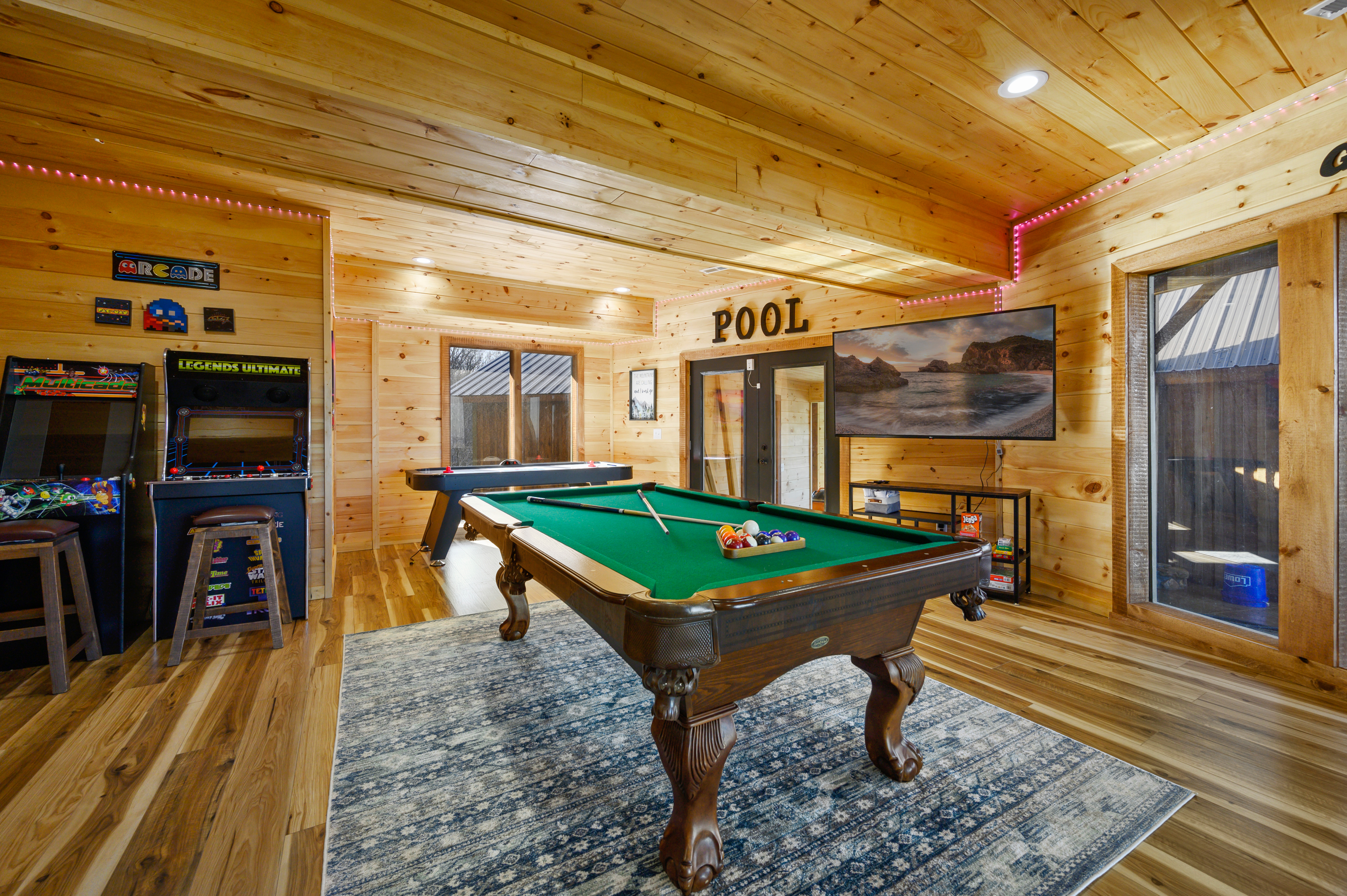 Cypress Game room view 4