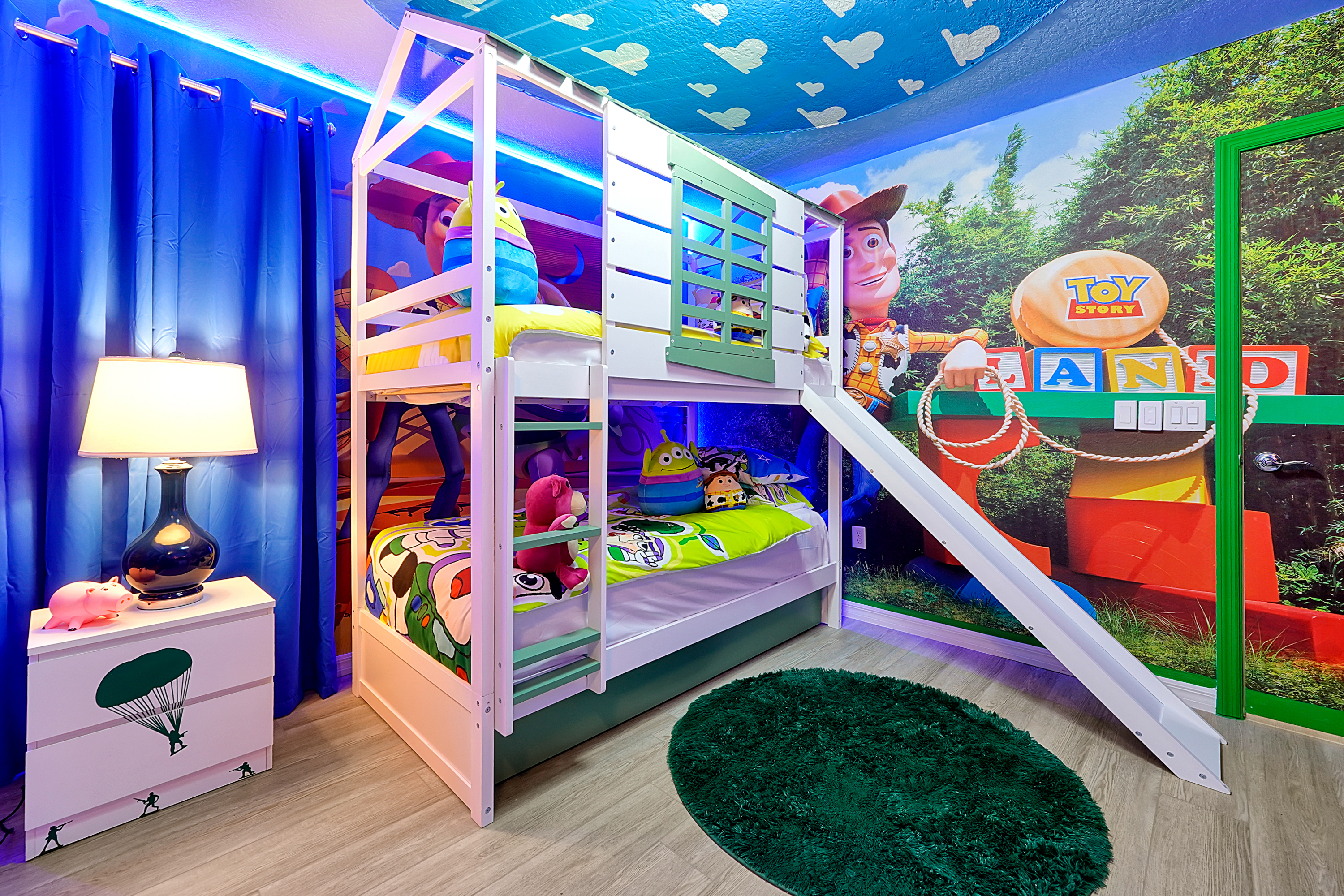 Bedroom 8-2nd Floor-Bunk Bed (Twins With Trundle)