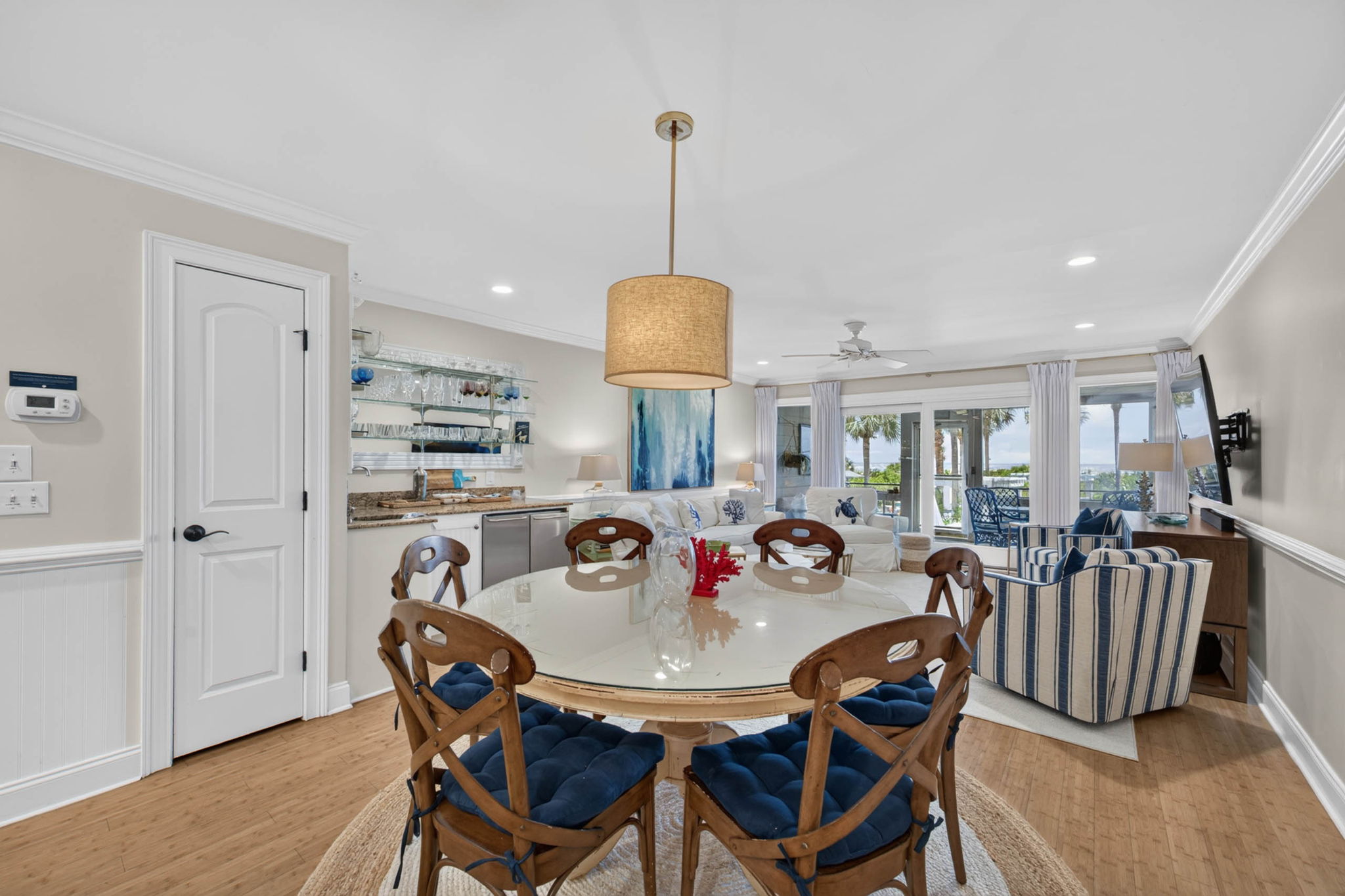 Dining Table | Oceans 22 | 22 Beach Club Villas, Wild Dunes | IOP Escapes