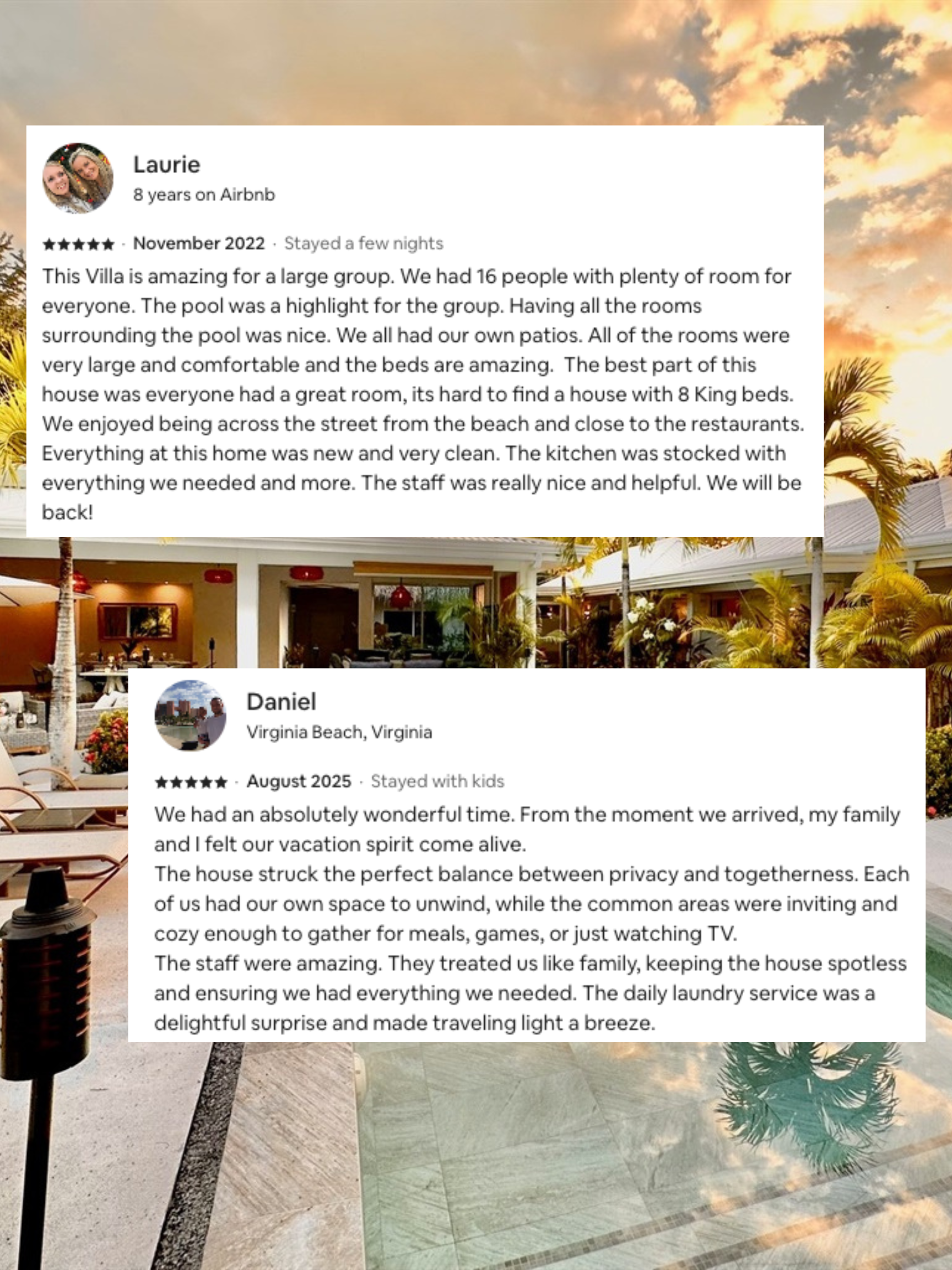 Guests love this villa!