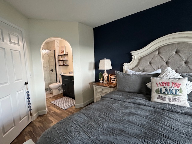 King bedroom with en suite 