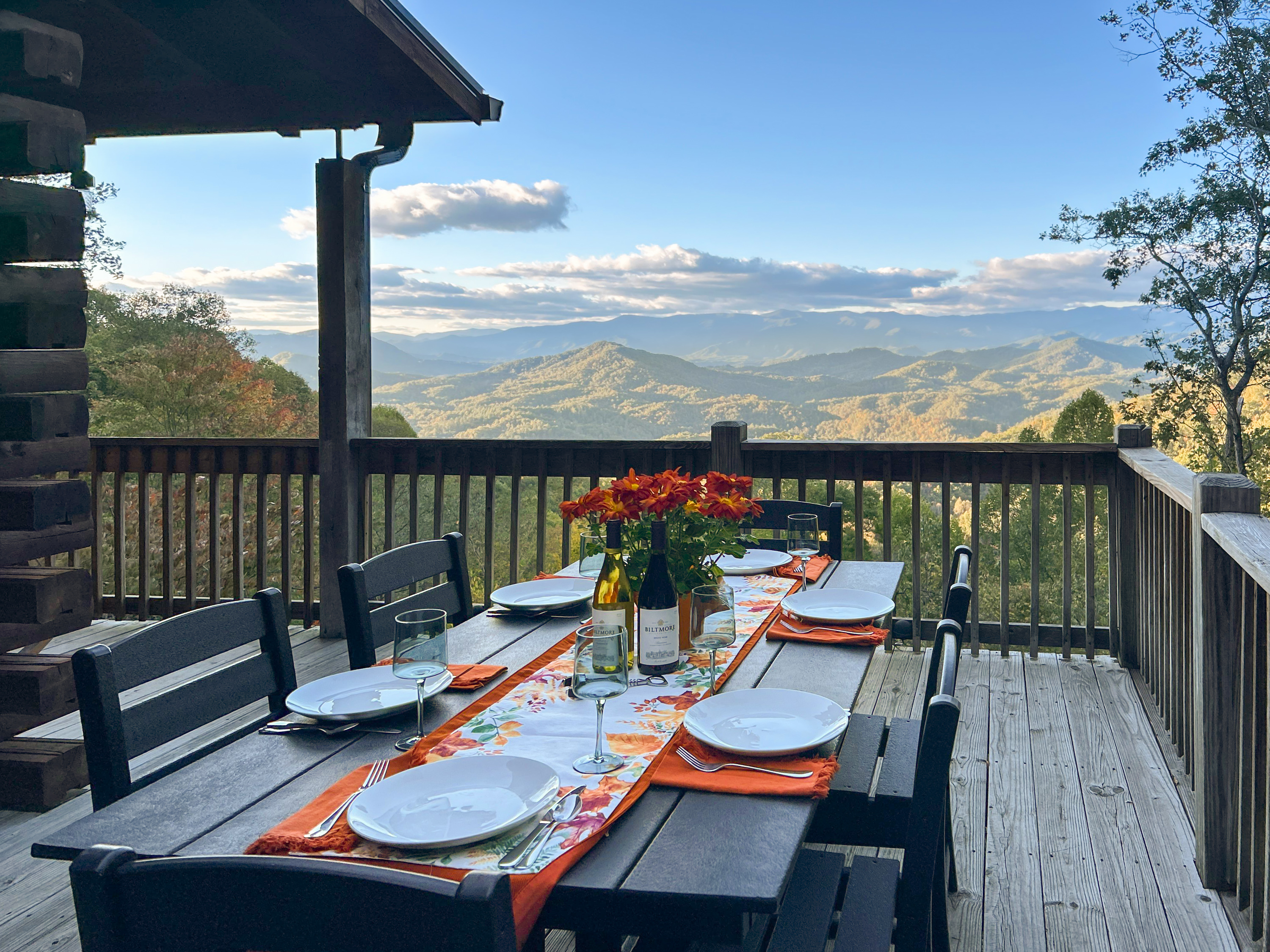 An amazing dinner with a view unlike any other.
