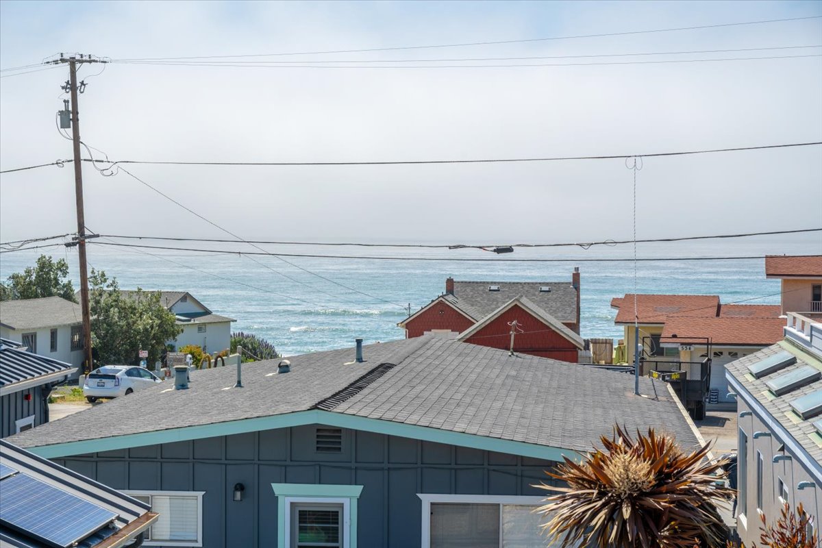 View from upstairs deck