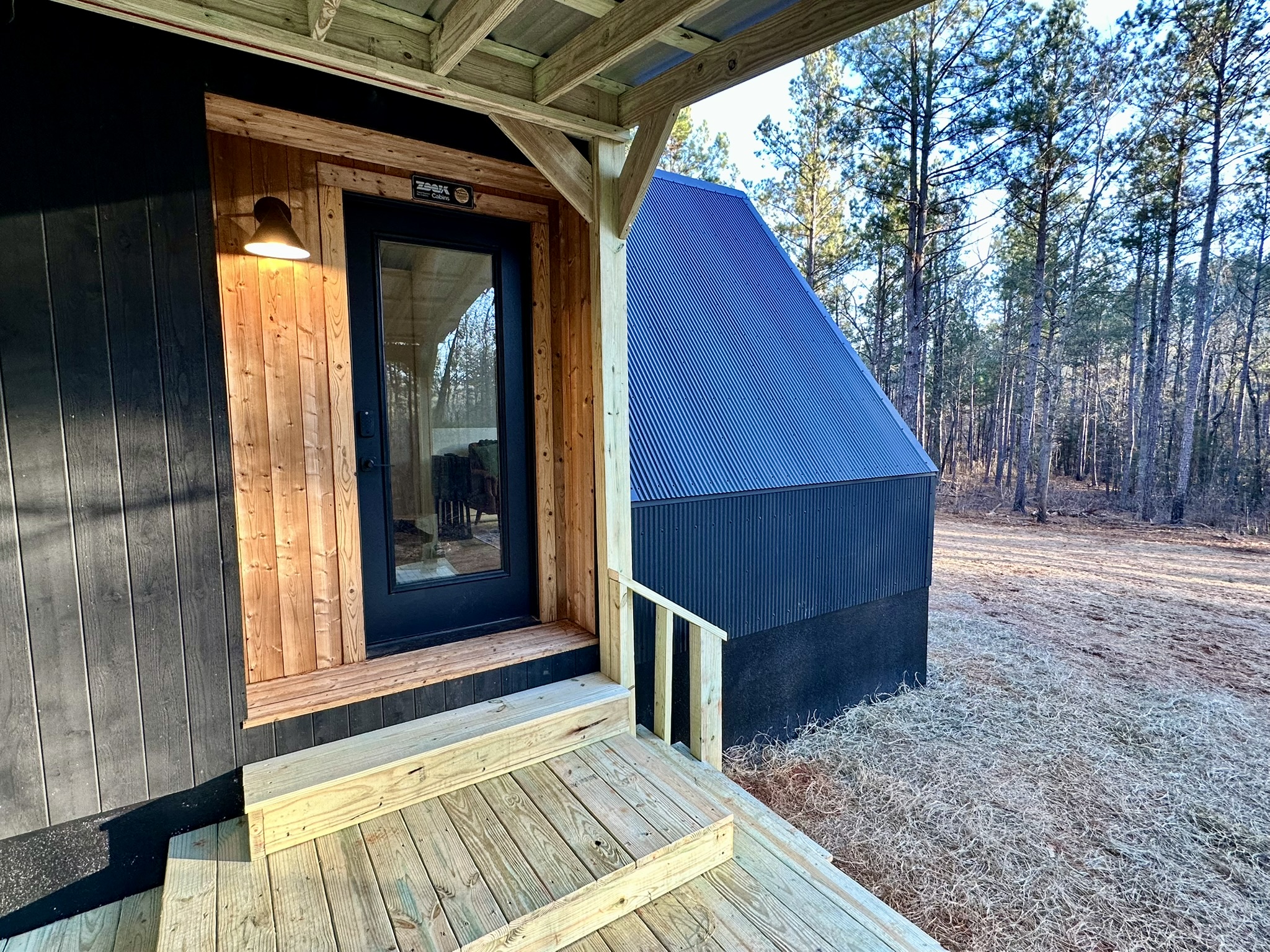 Front Door of Cabin