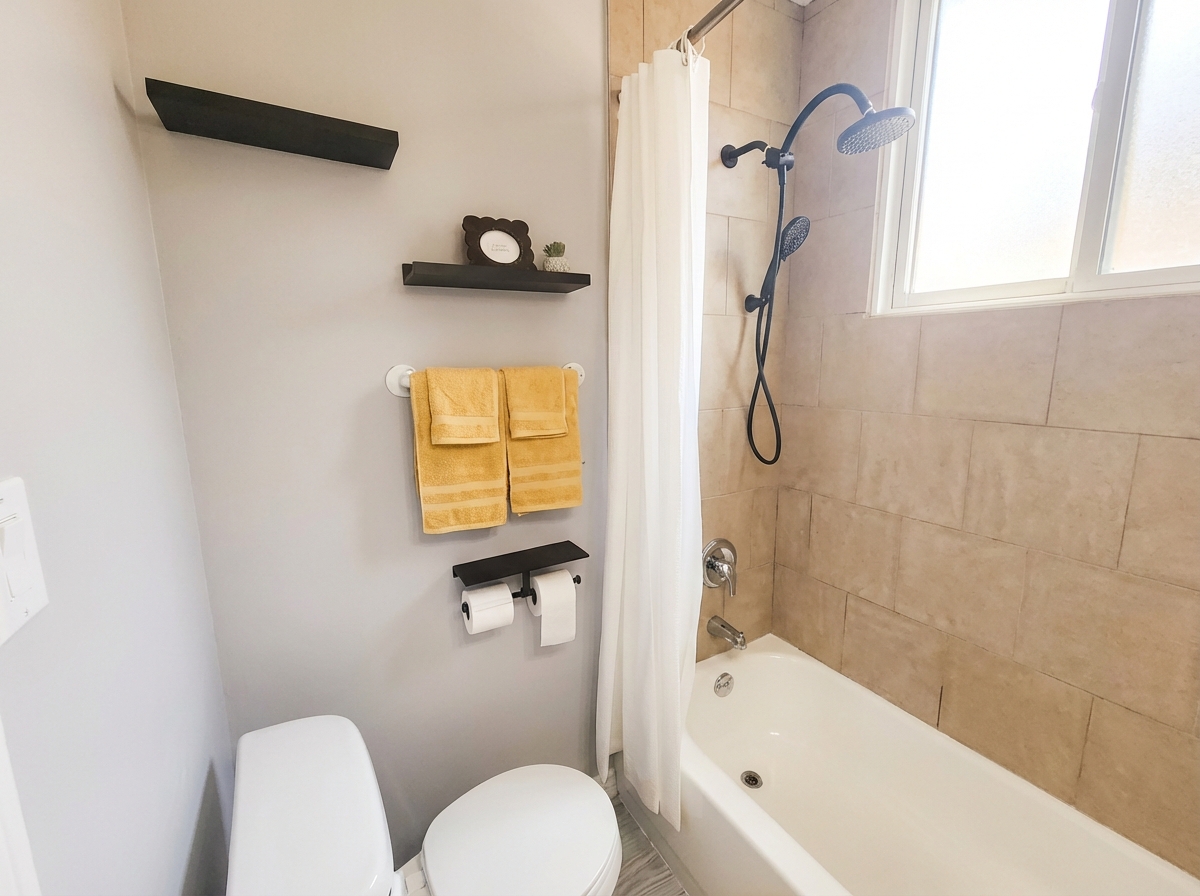 Bathroom rain shower