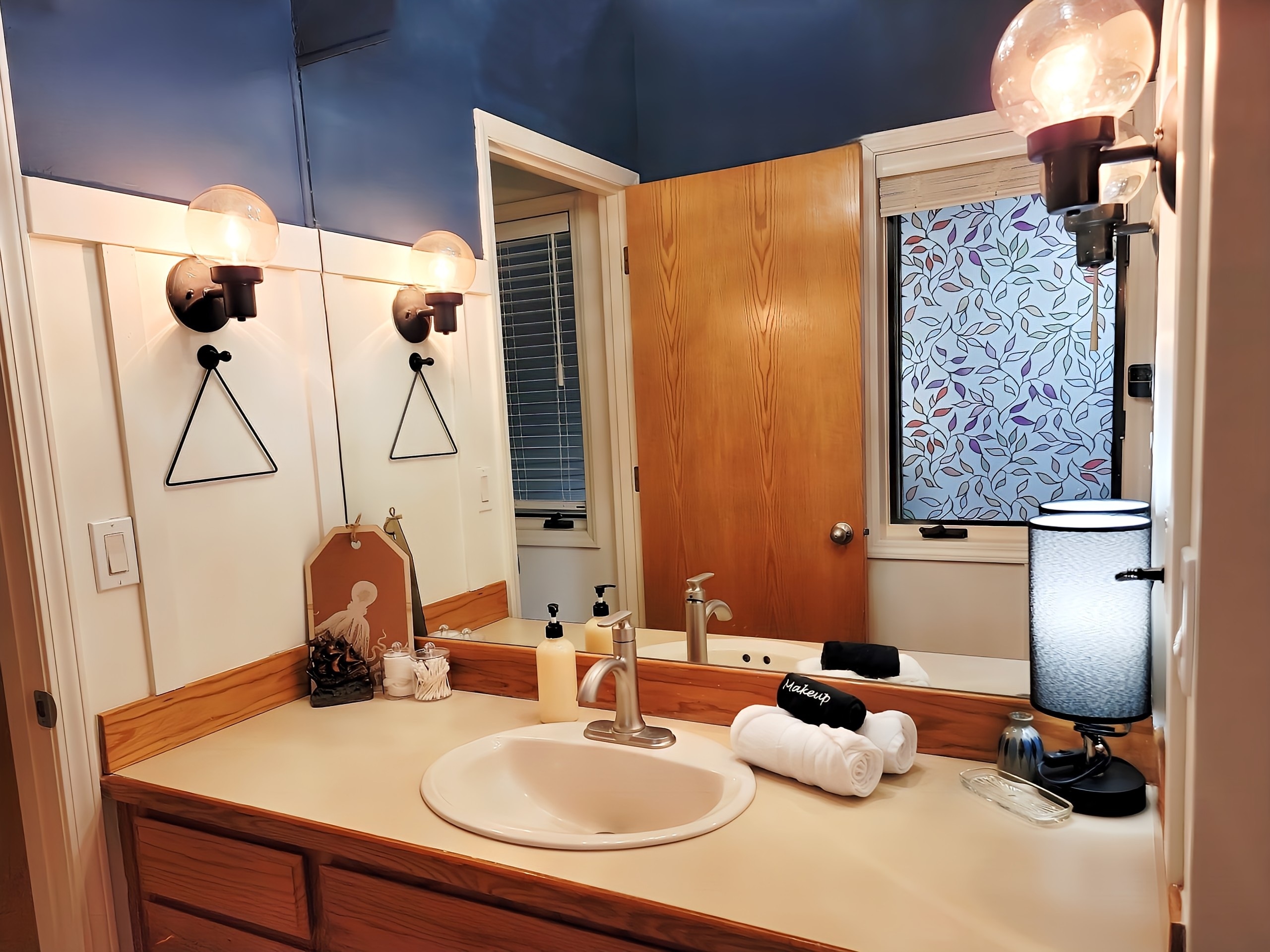 Hallway bathroom