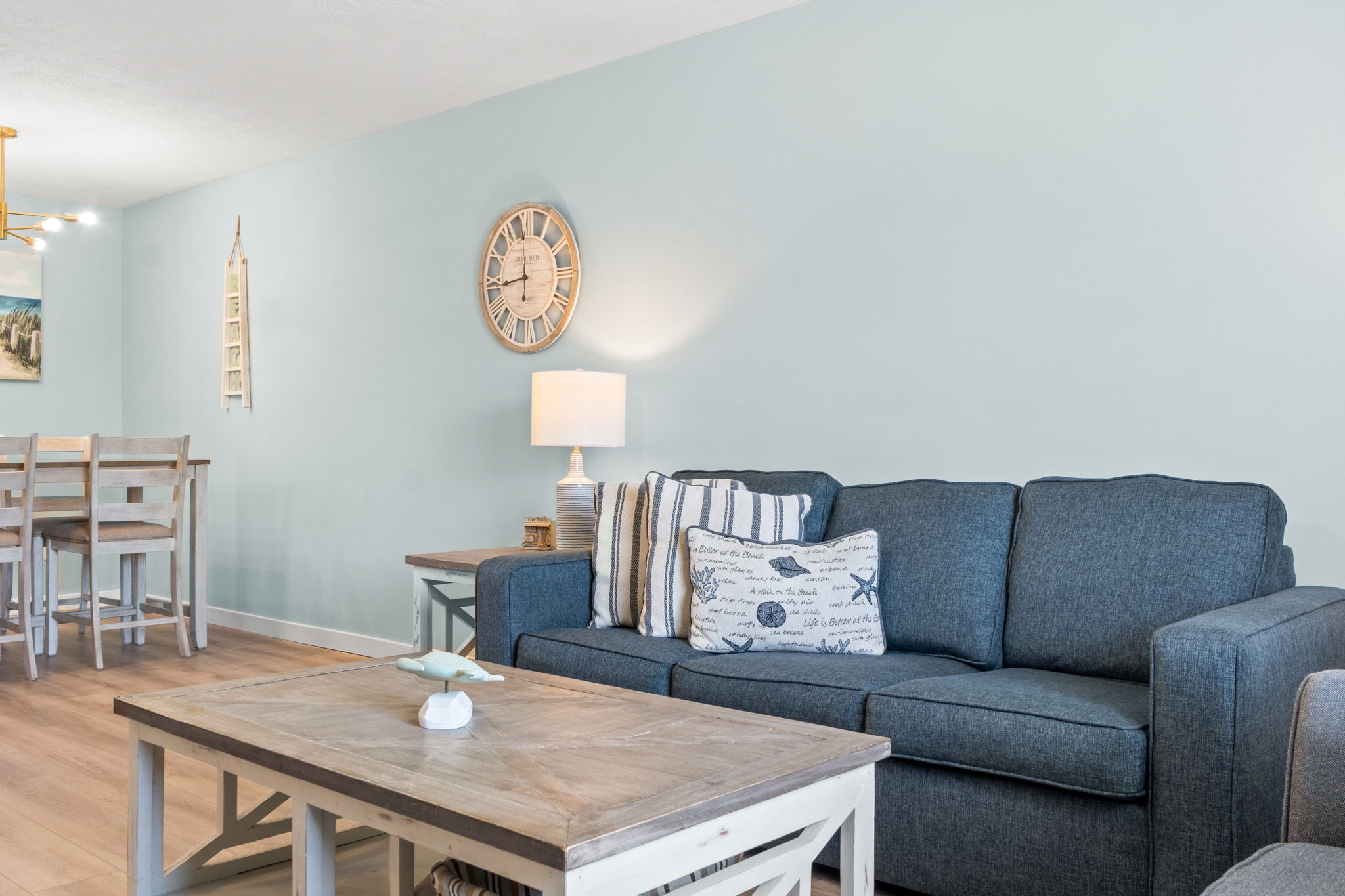 Living Room with Queen Sleeper Sofa