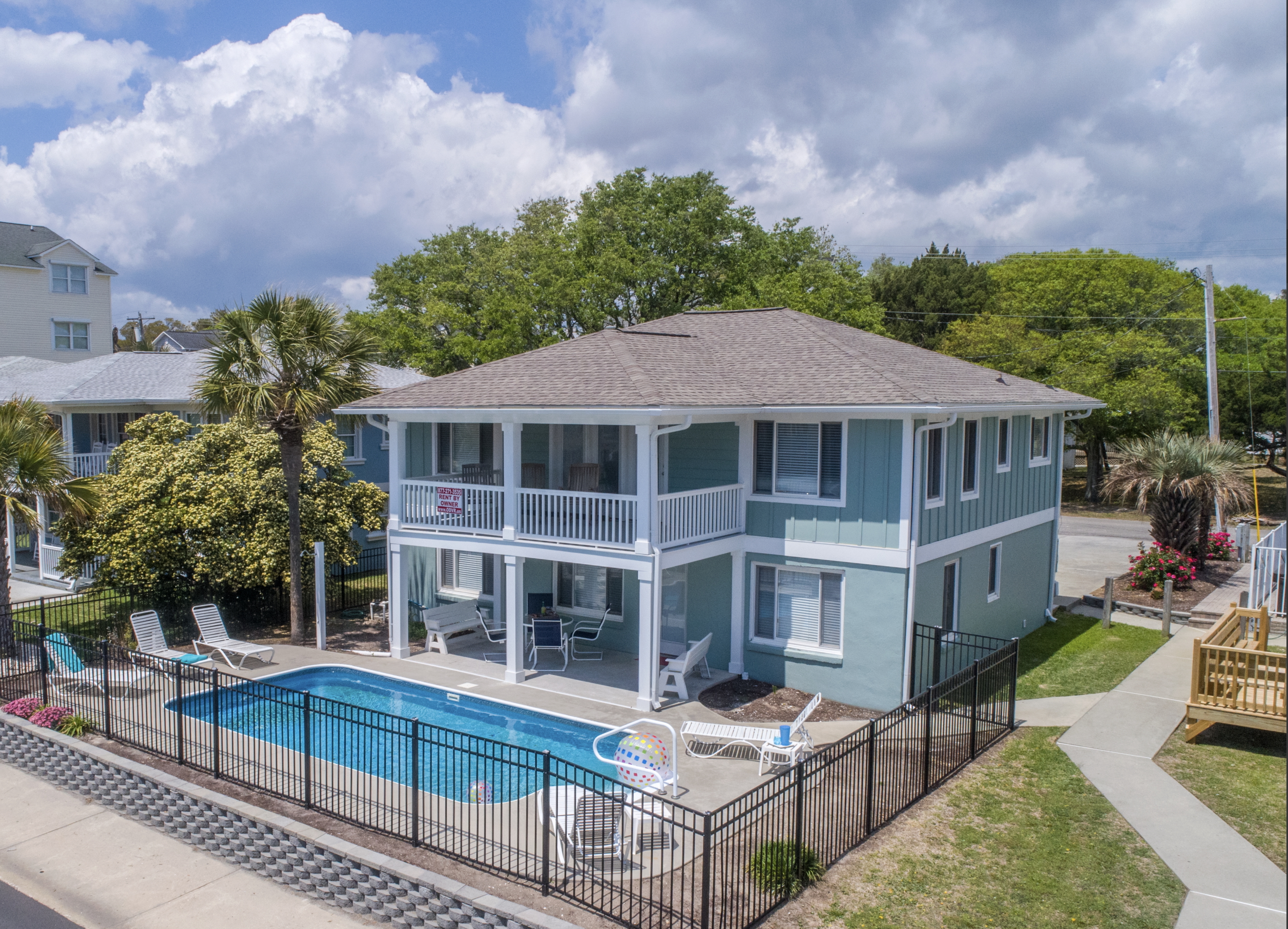 Pool & House