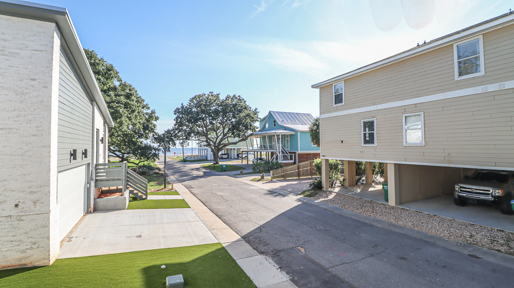 Easy Walk Straight Down the Road to the Beach