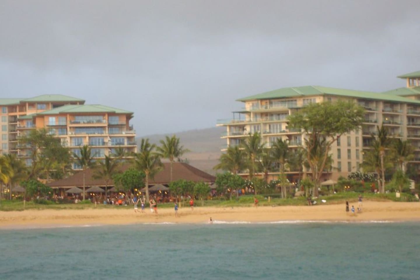View of Honua Kai from the ocean