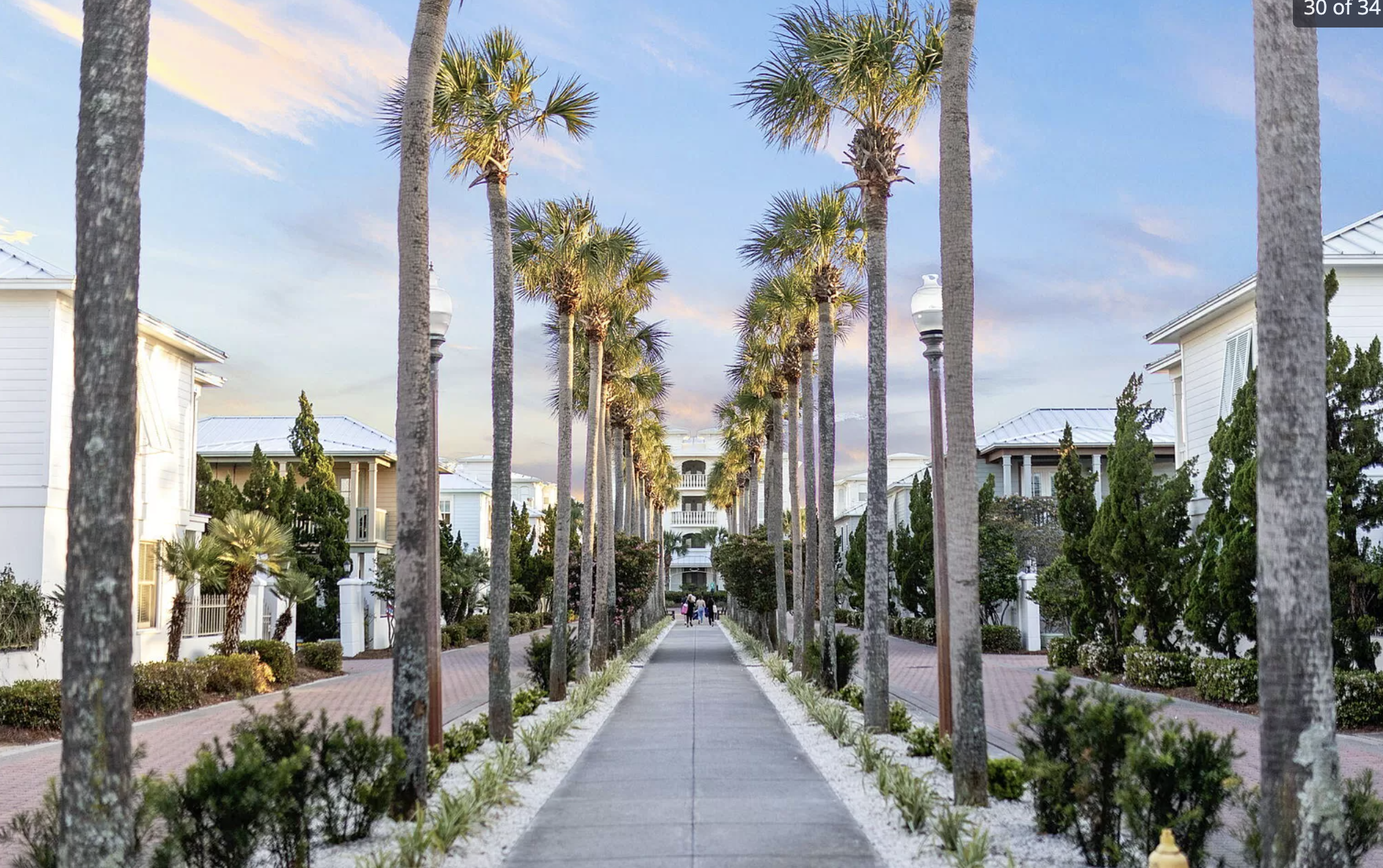 Enjoy the scenic view on your way to the beach!