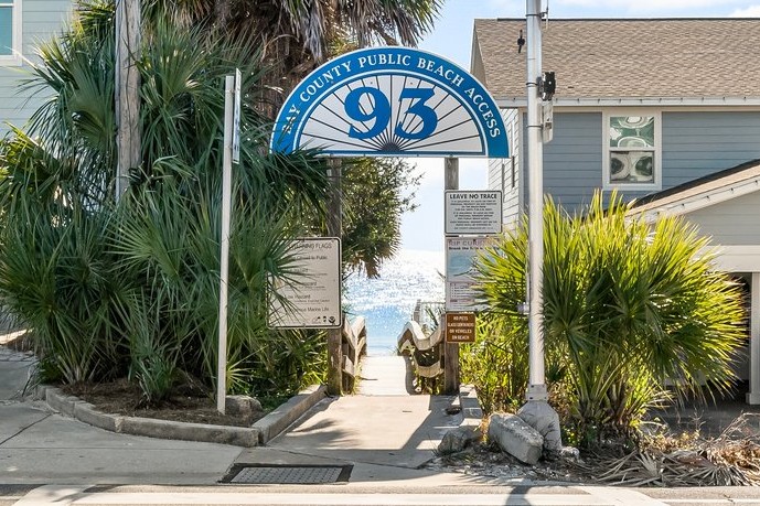 Beach Access 93 is right across the street! Simply walk by the pool to the street and push the button for the crosswalk light! You are at the beach in less than 2 minutes!