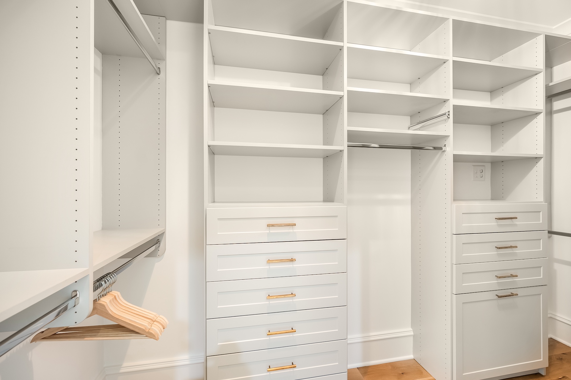 Primary Walk-in Closet | Beach Shelter | 3708 Palm Blvd | Isle of Palms, SC | IOP Escapes