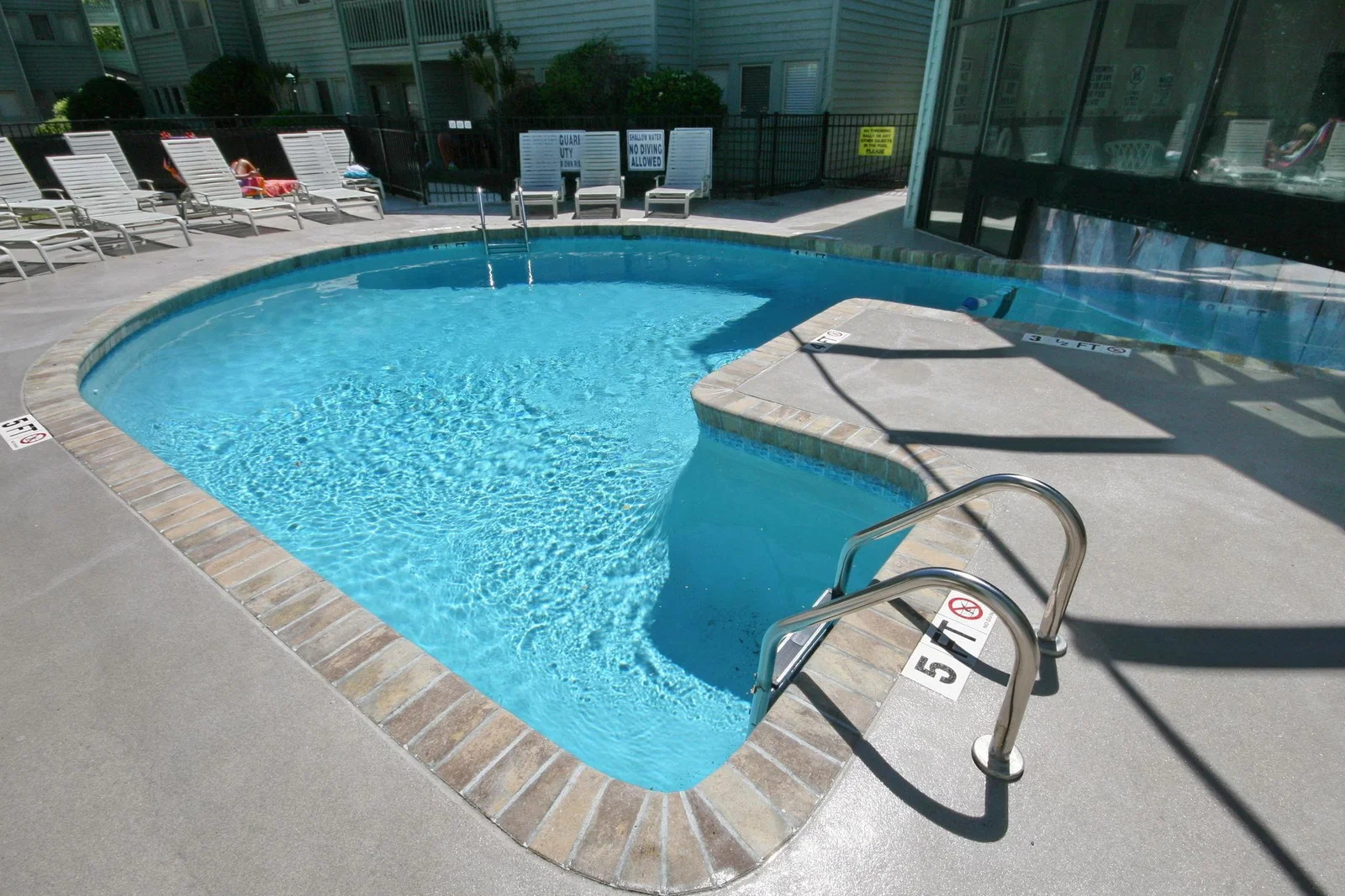 Oceanfront pool