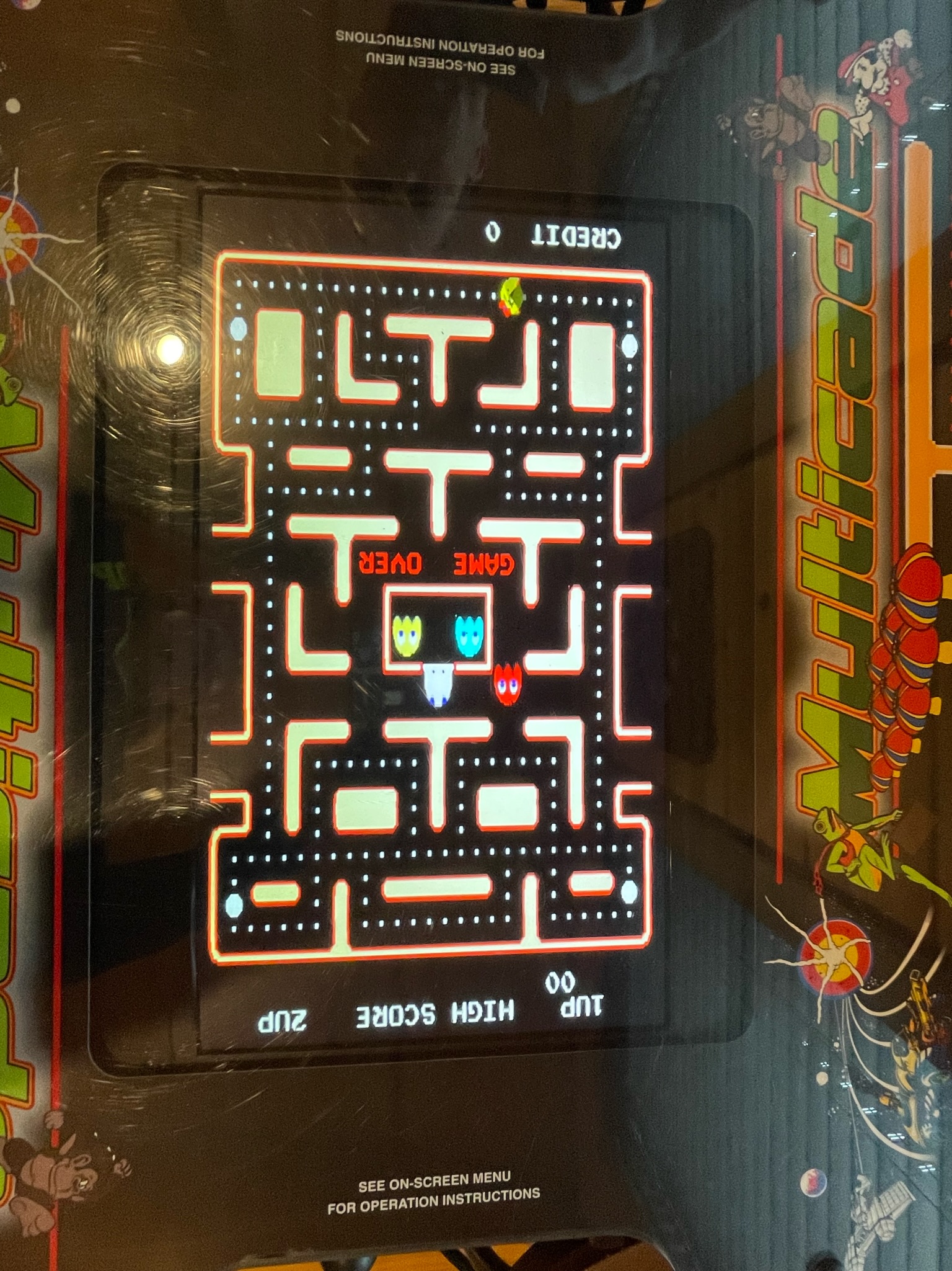 Arcade table in the loft for hours of fun and bragging rights.
You know you can beat the high score!!