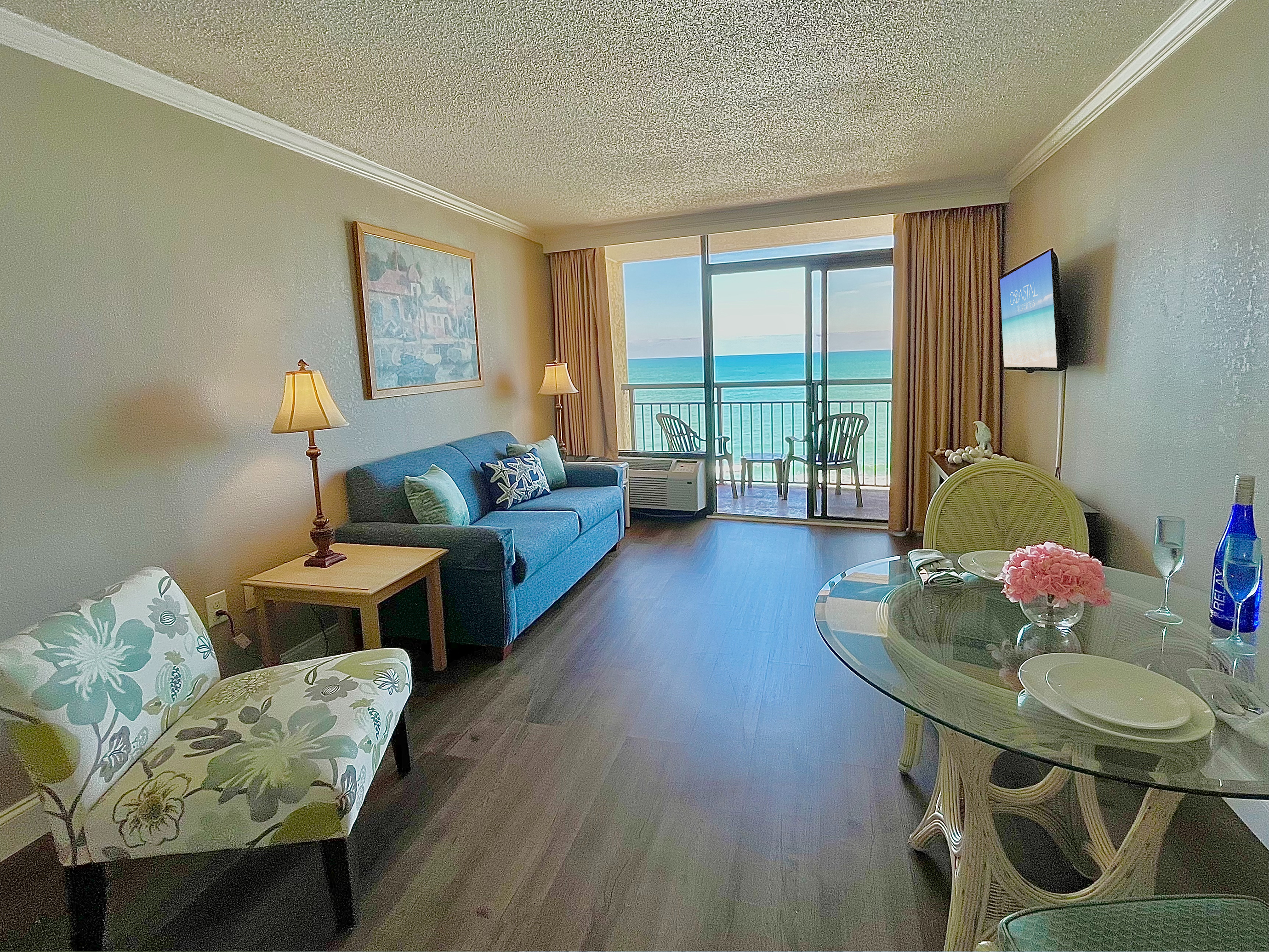 Spacious living room perfect for relaxing and spending time together.