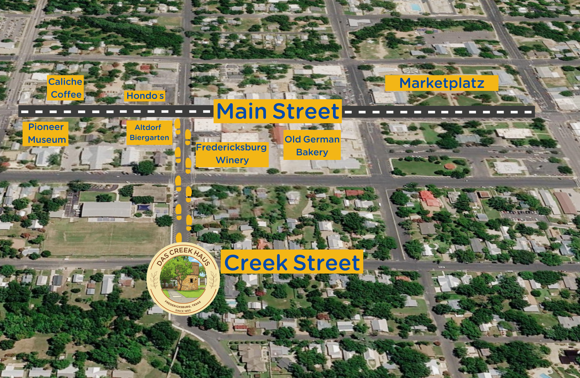 ~0.2 miles to Main Street