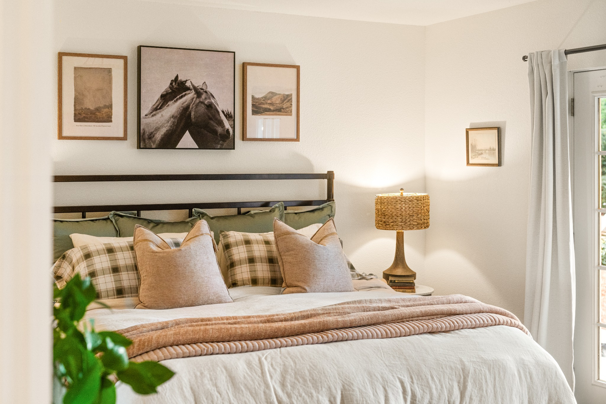 Here, get your best nights sleep. Sink into comfort and rest your nervous system. Nature sound machine, air filter provided. TV provided upon request. 