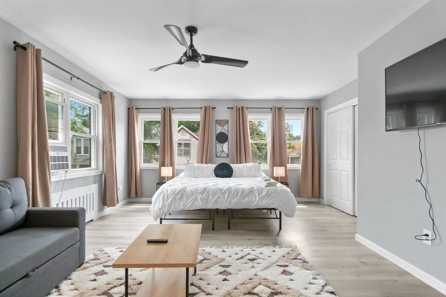 View of the Bedroom.